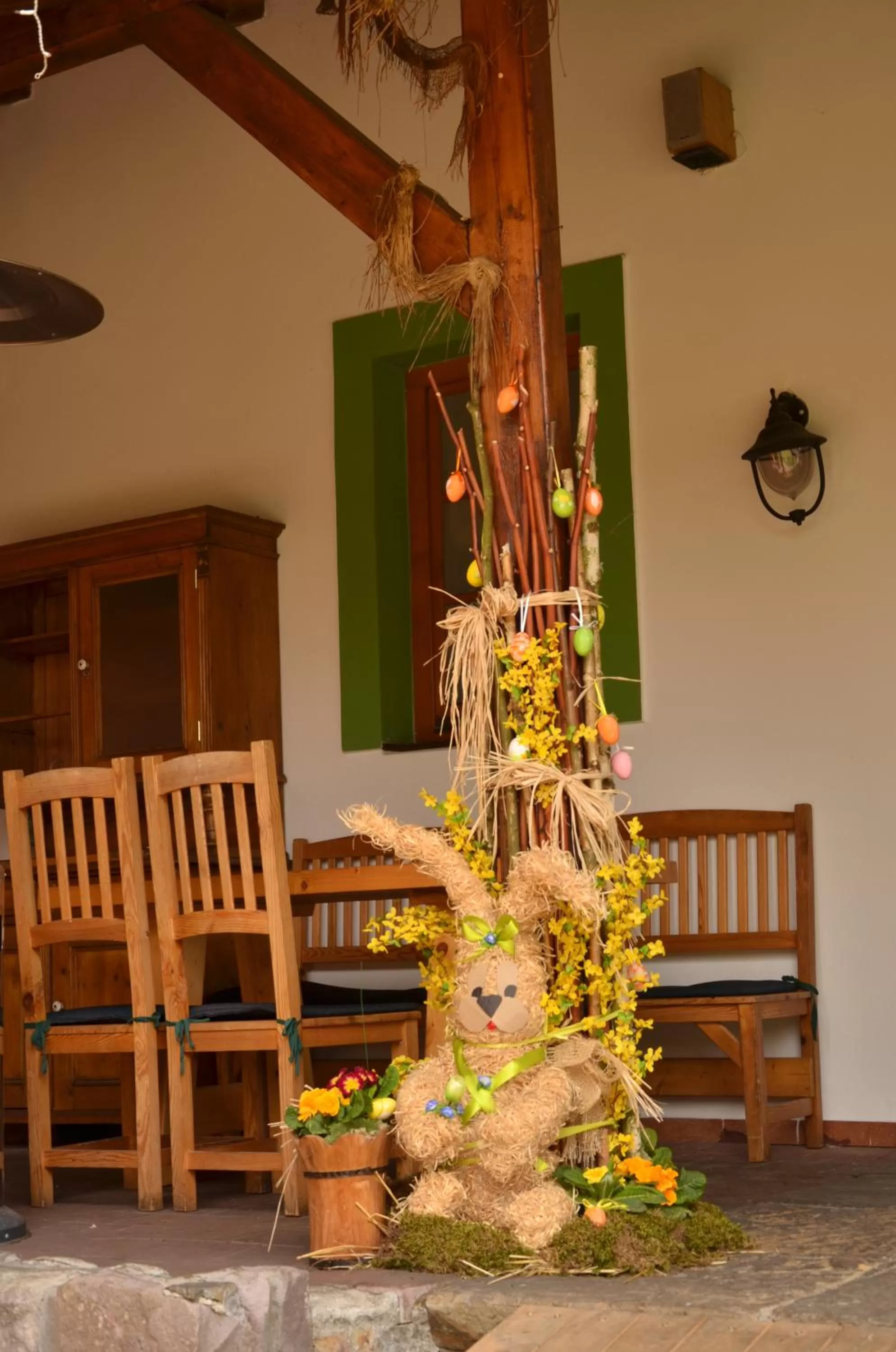 Spring in Hotel Na Statku Mirošov