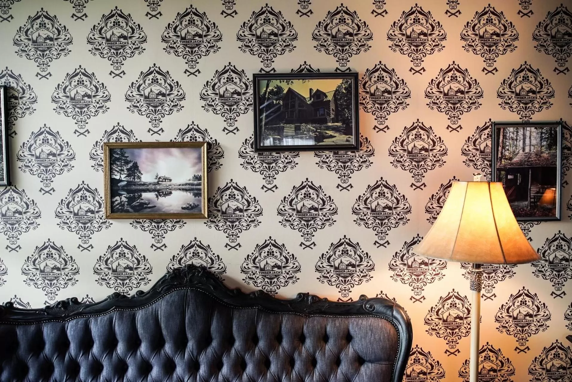 Decorative detail in Timberjacks Kassel Motel