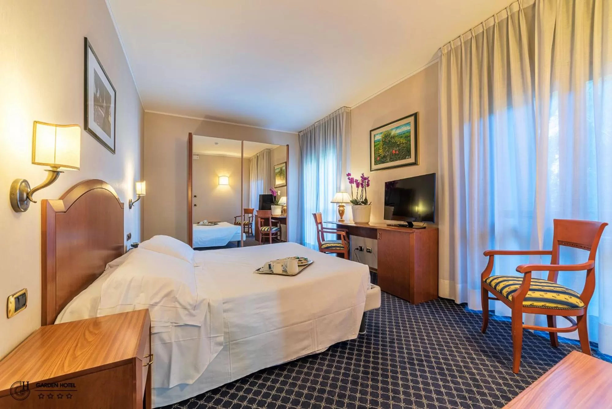 Photo of the whole room, Bed in Hotel Garden Terni