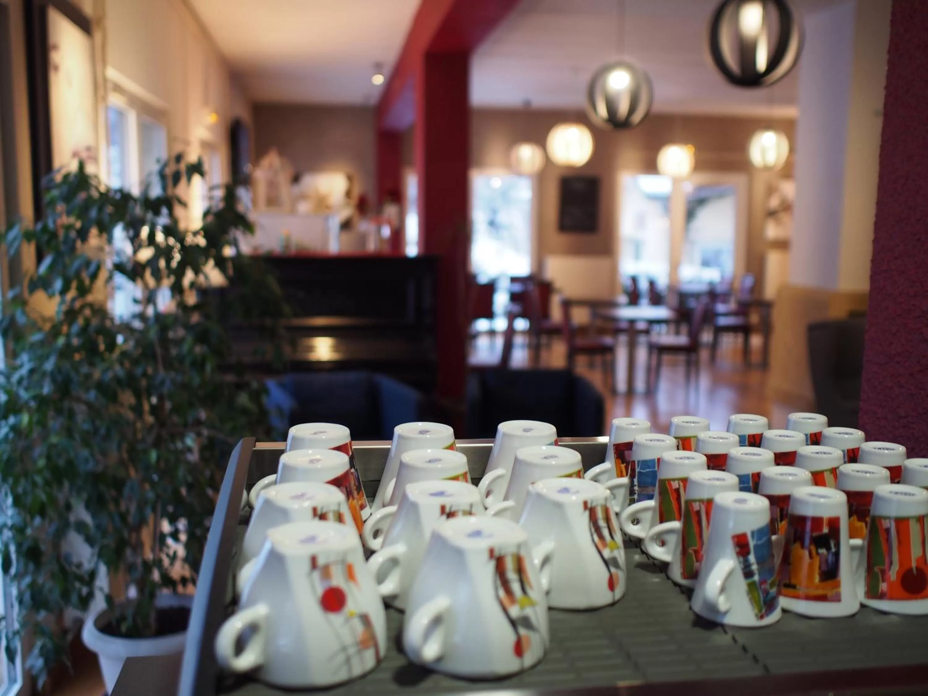 Lounge or bar in Hôtel et Restaurant Aster, Saint-Avold Nord