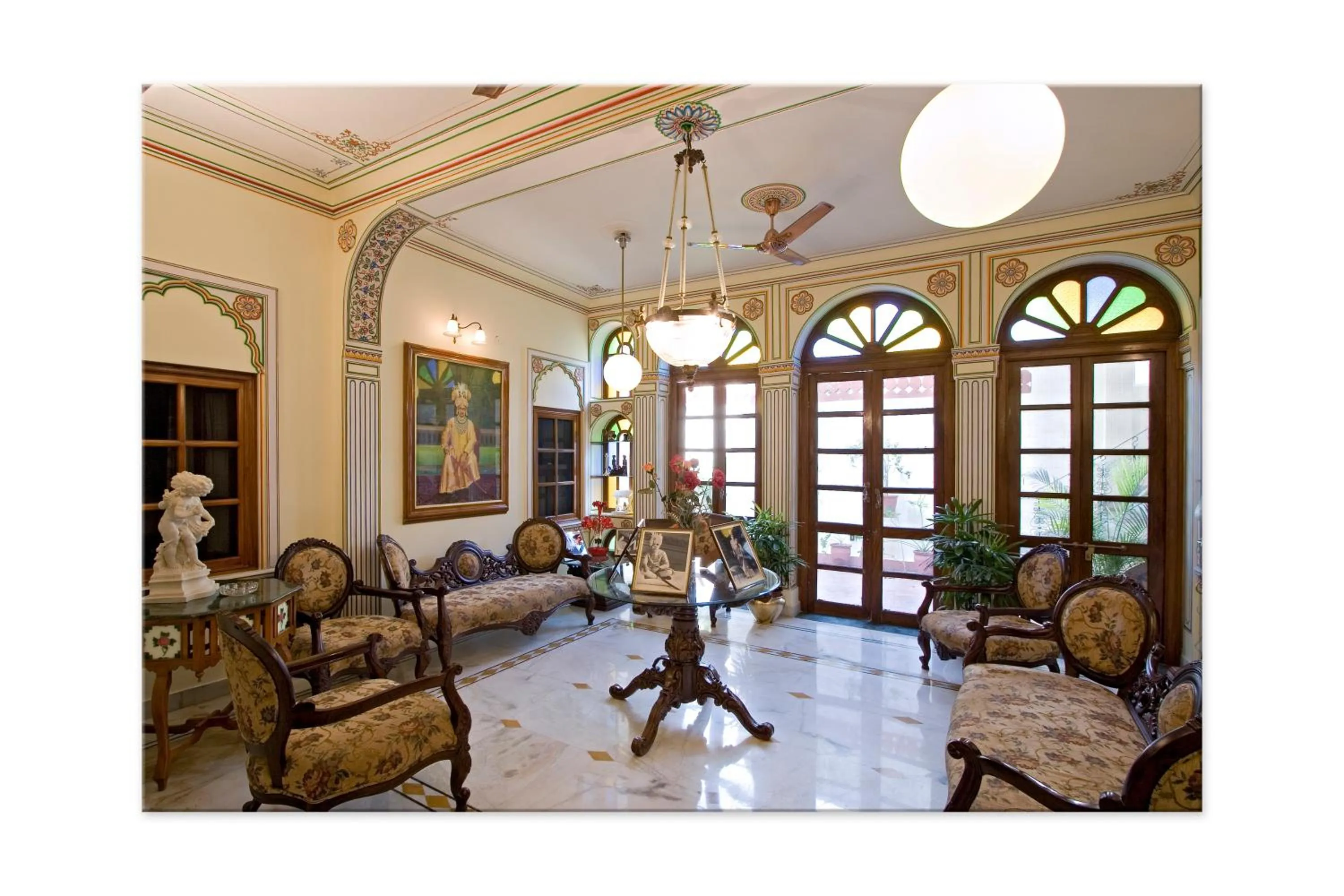 Lobby or reception in Madhuban - A Heritage Home