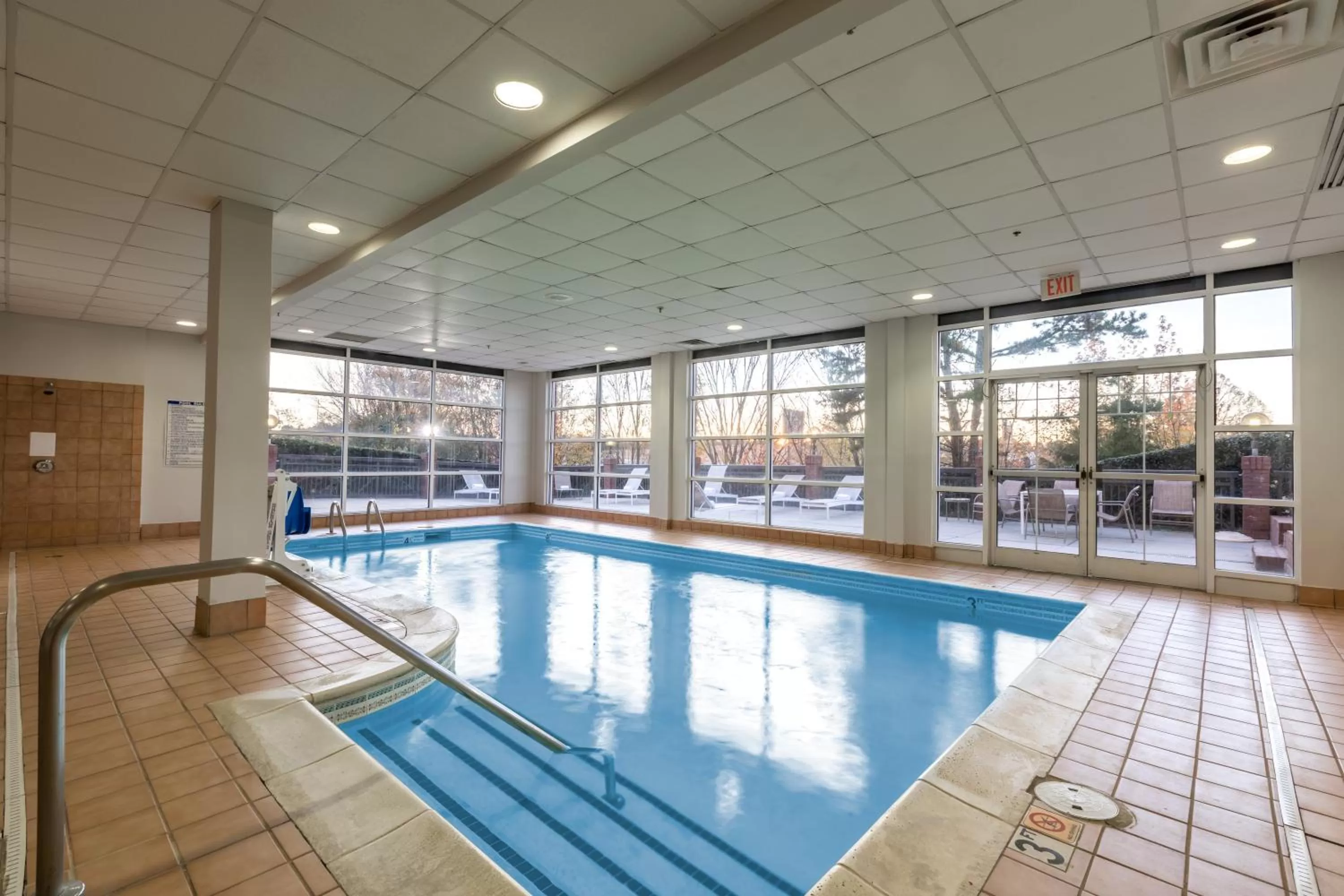 Swimming pool in Country Inn & Suites by Radisson, Lake Norman Huntersville, NC
