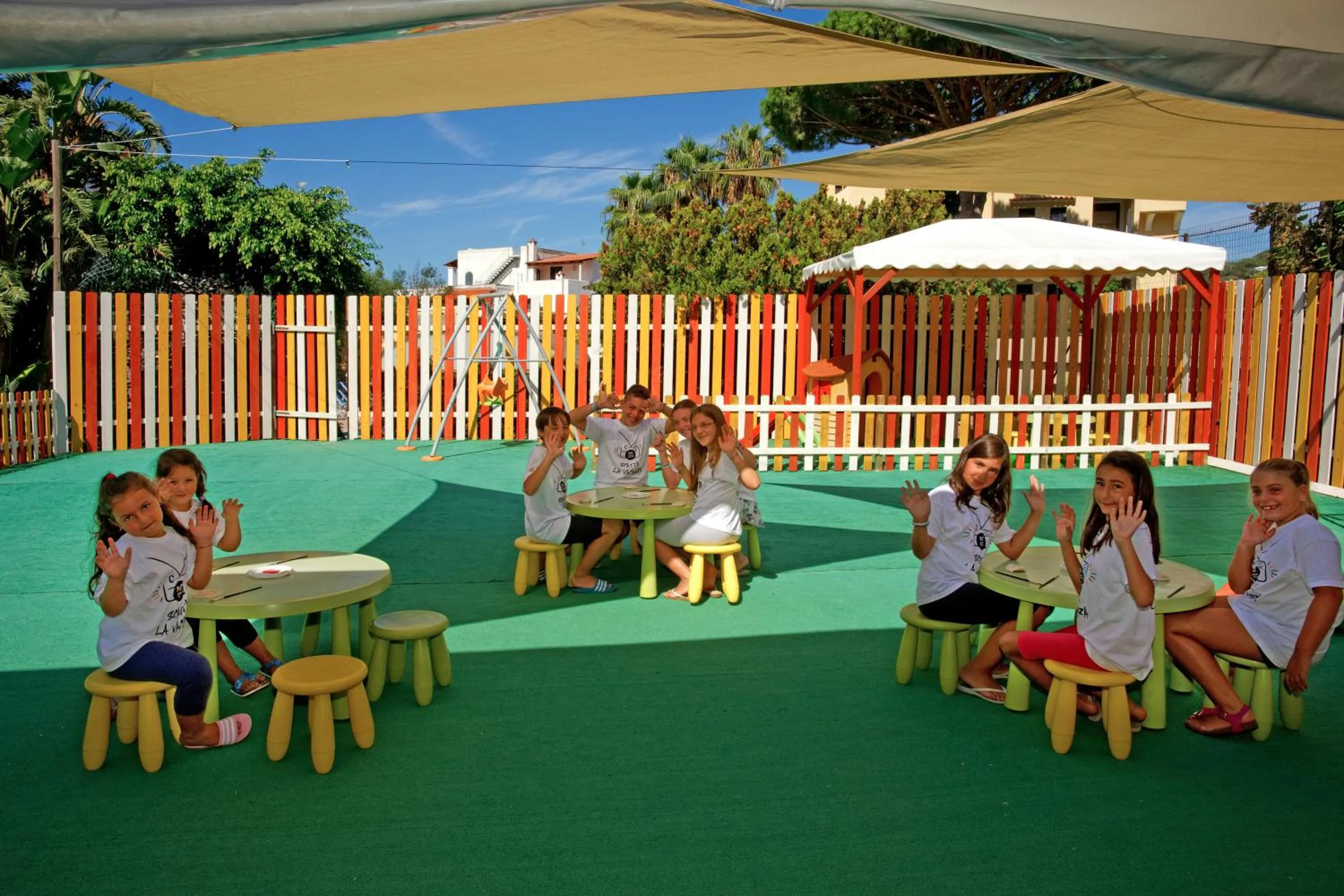 Children play ground in Le Canne Family Resort & Spa