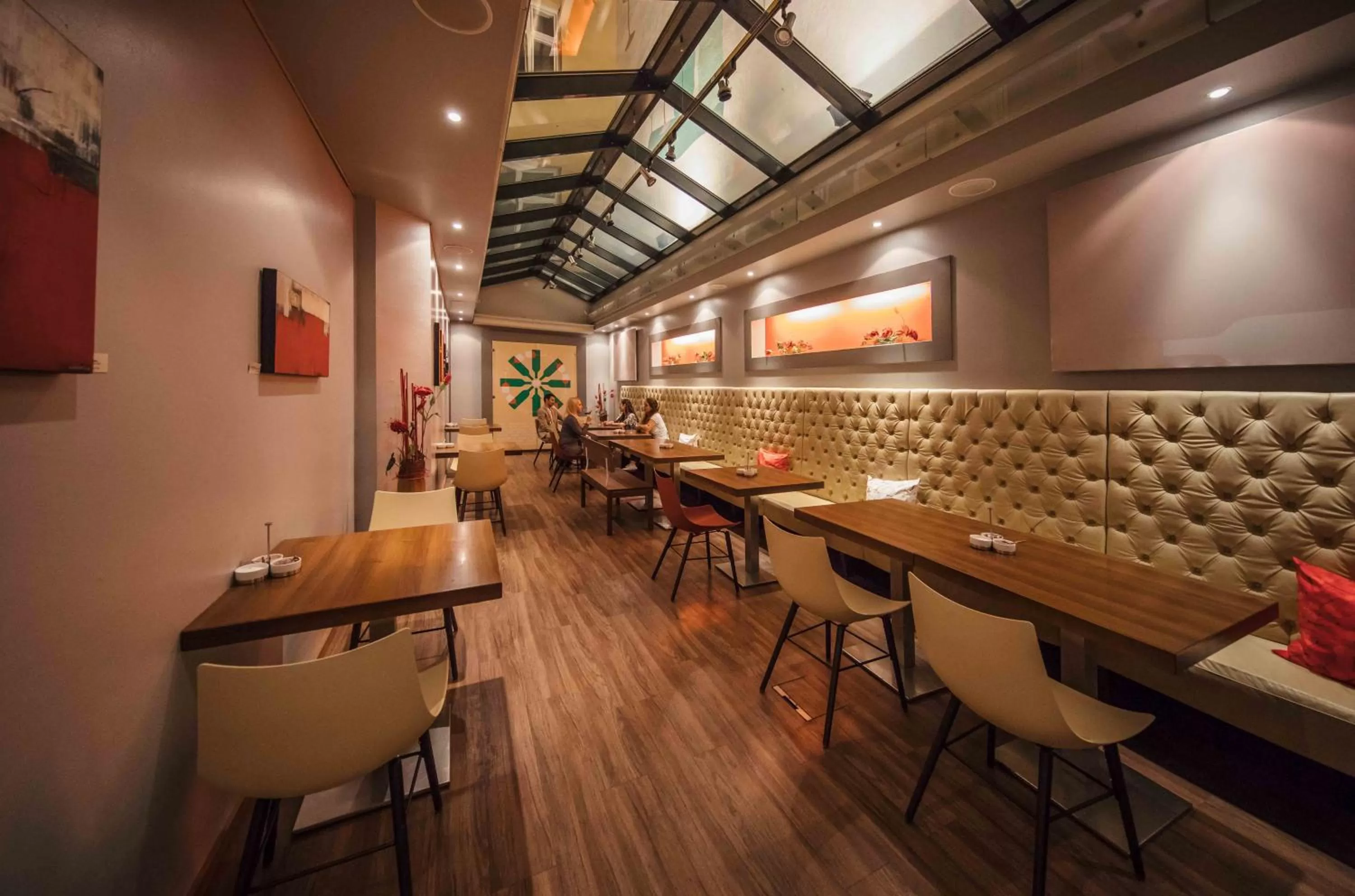 Decorative detail in Hotel Rathaus - Wein & Design