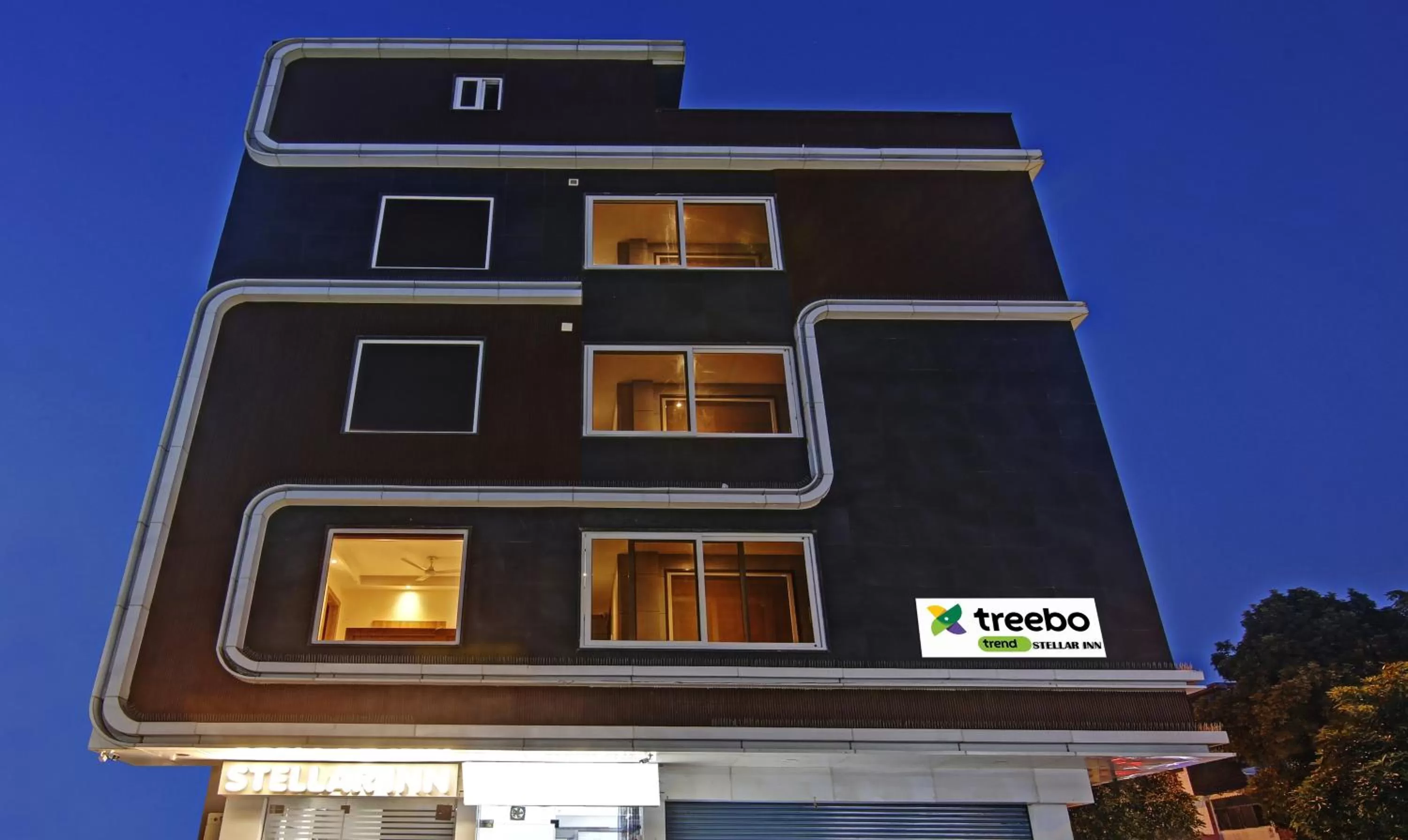 Property building in Treebo Stellar Inn