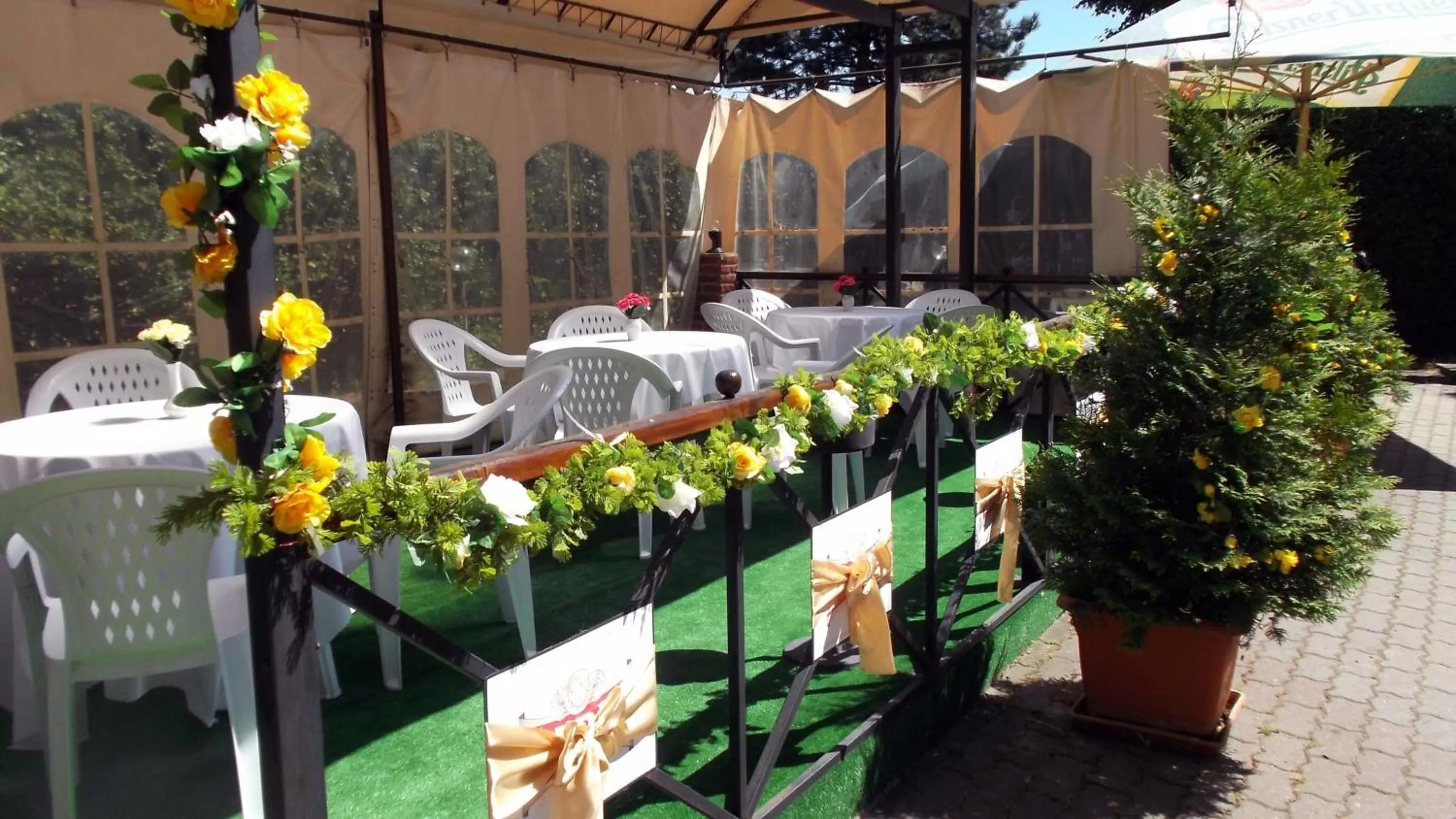 Balcony/Terrace in ABC Hotel Nitra