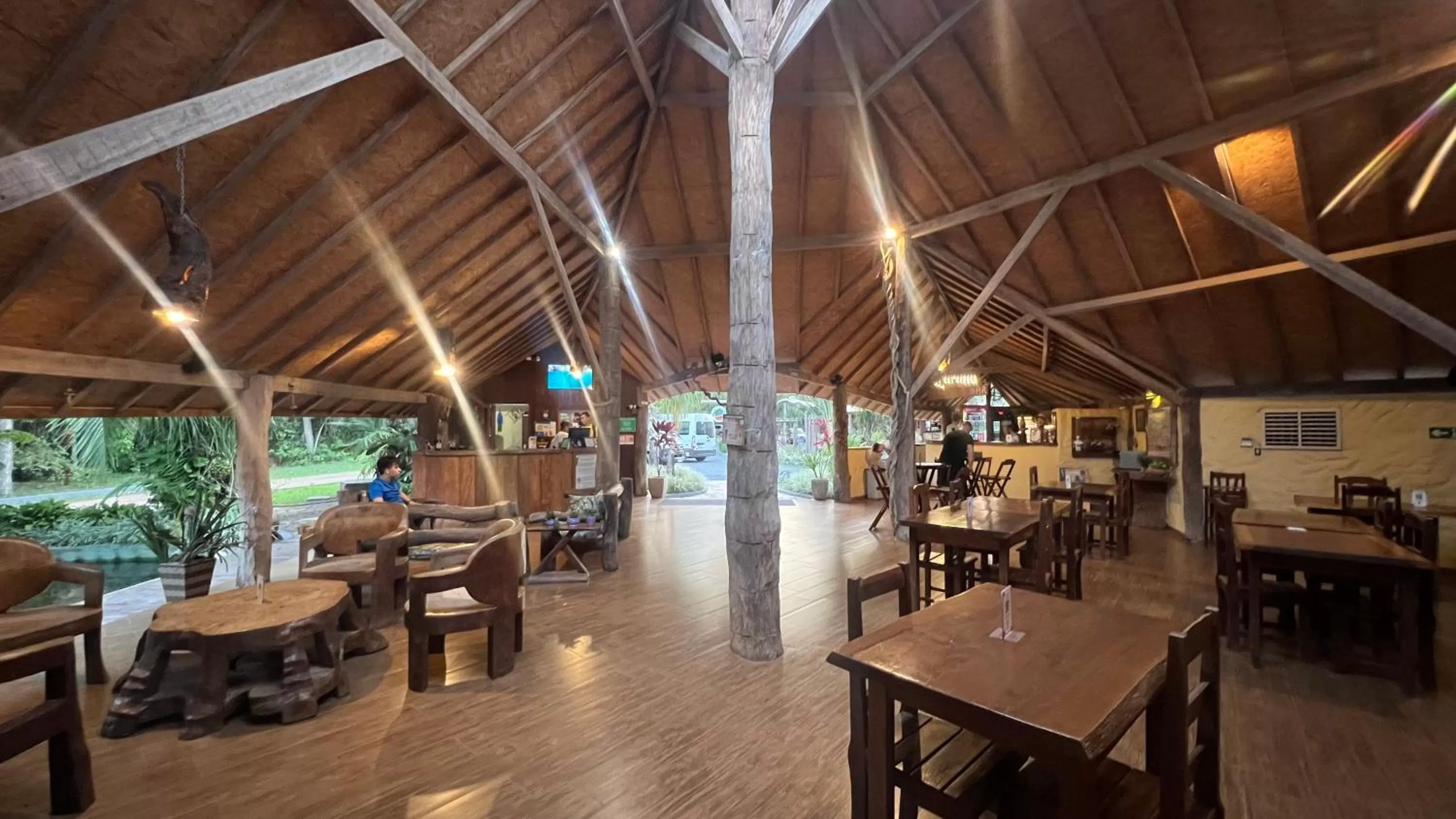 Lobby or reception, Restaurant/Places to Eat in Hotel Cabanas