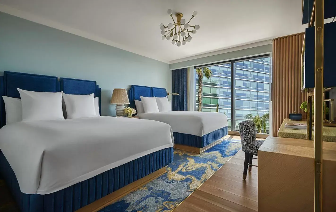 Sunset Queen Queen Room in Pendry West Hollywood Sunset Queen Queen Room in Pendry West Hollywood