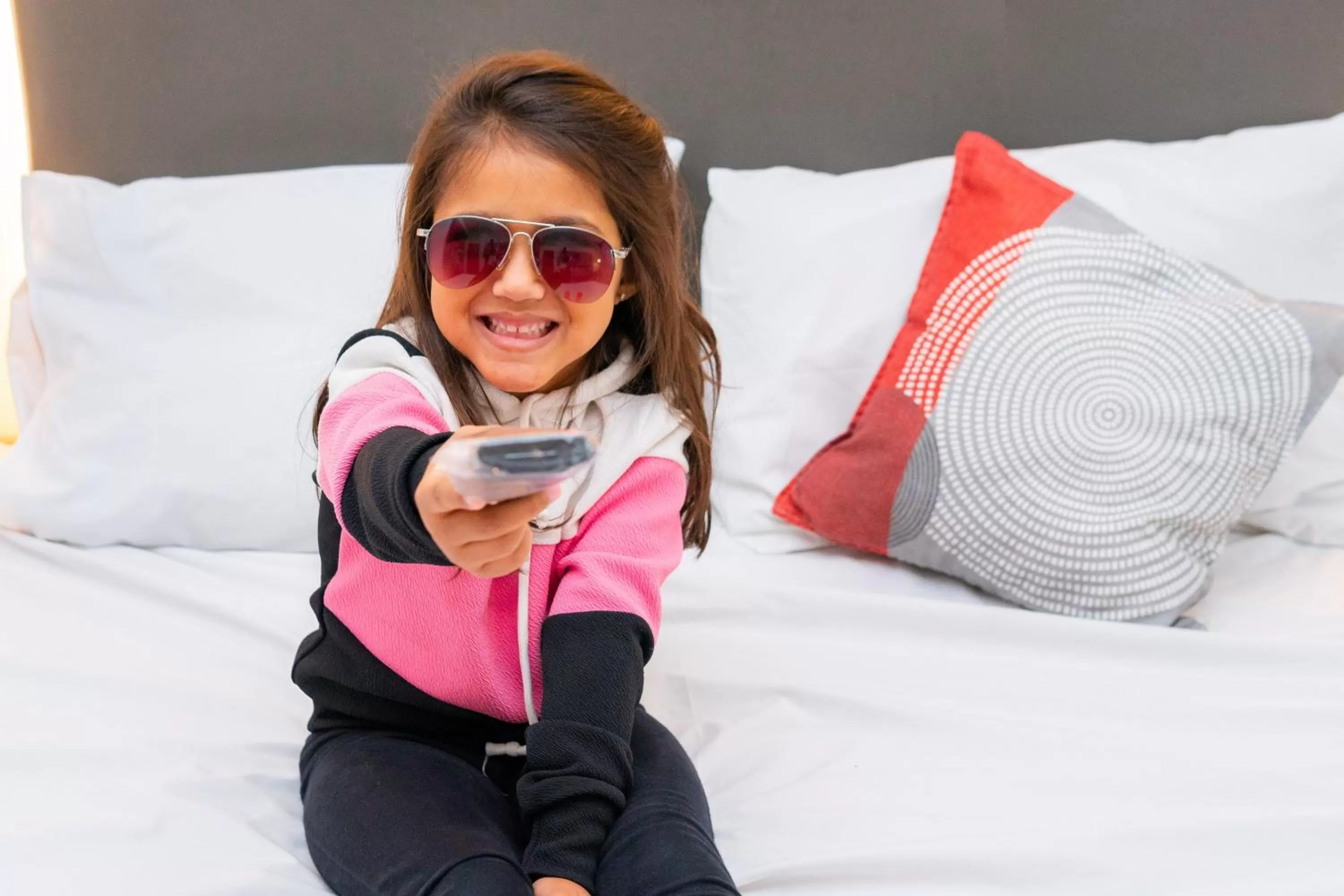 Bed in Novotel Santos Gonzaga