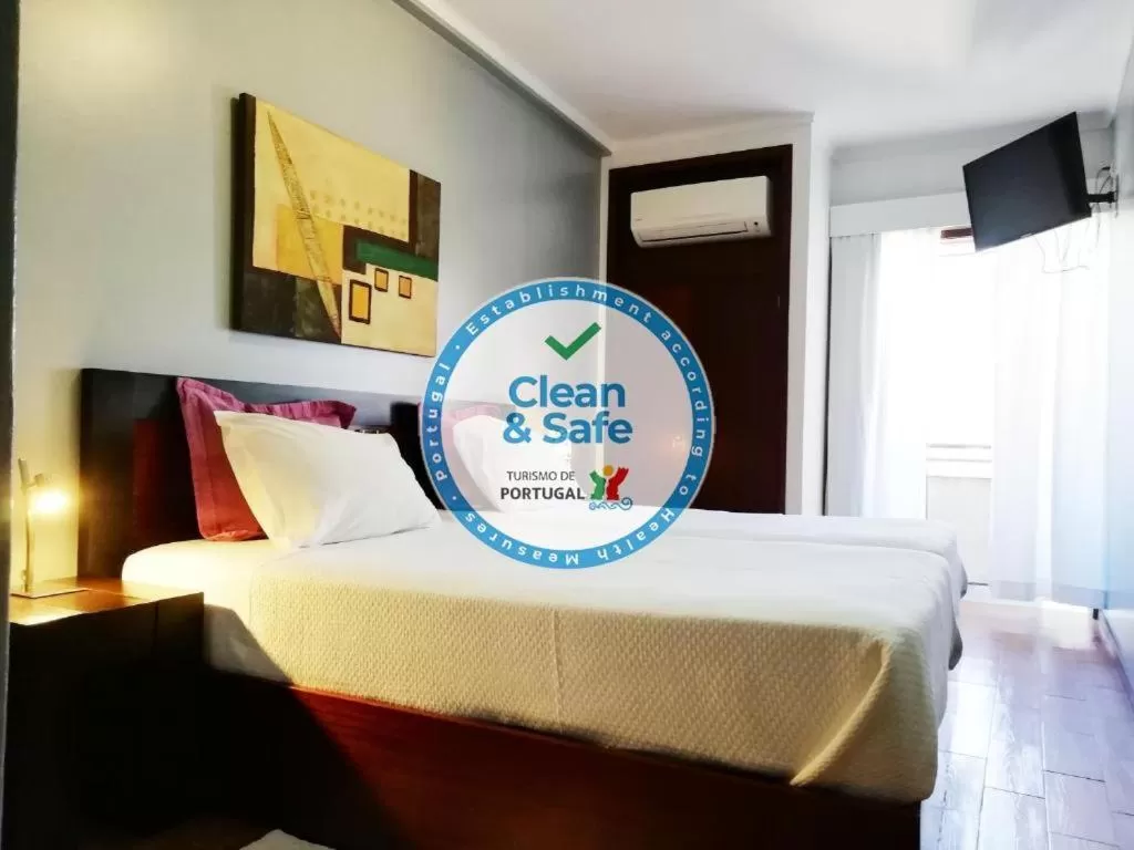 Decorative detail, Bed in Hotel Dom Joao IV