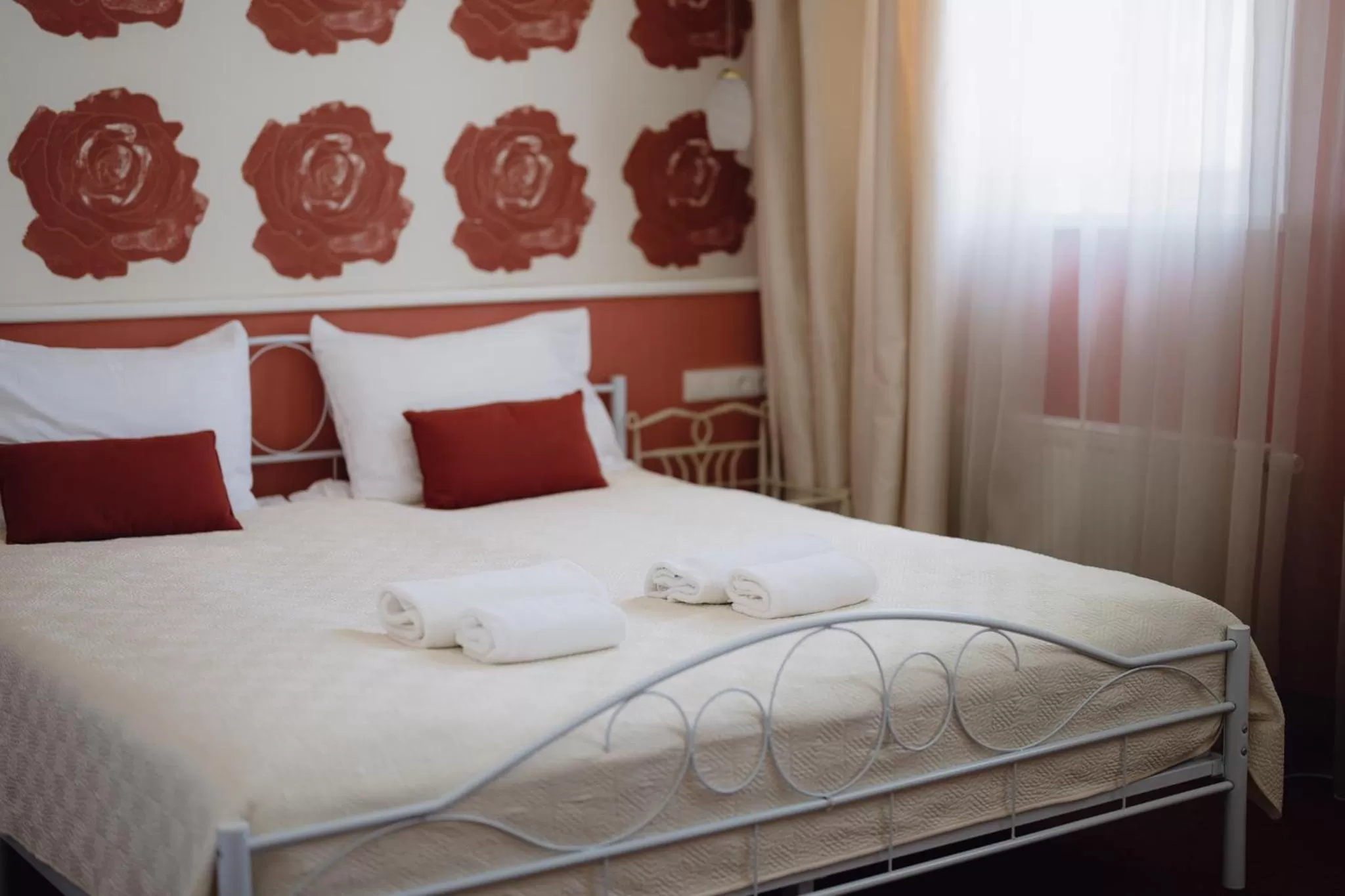 Bed in Moon Garden Old Town Hotel