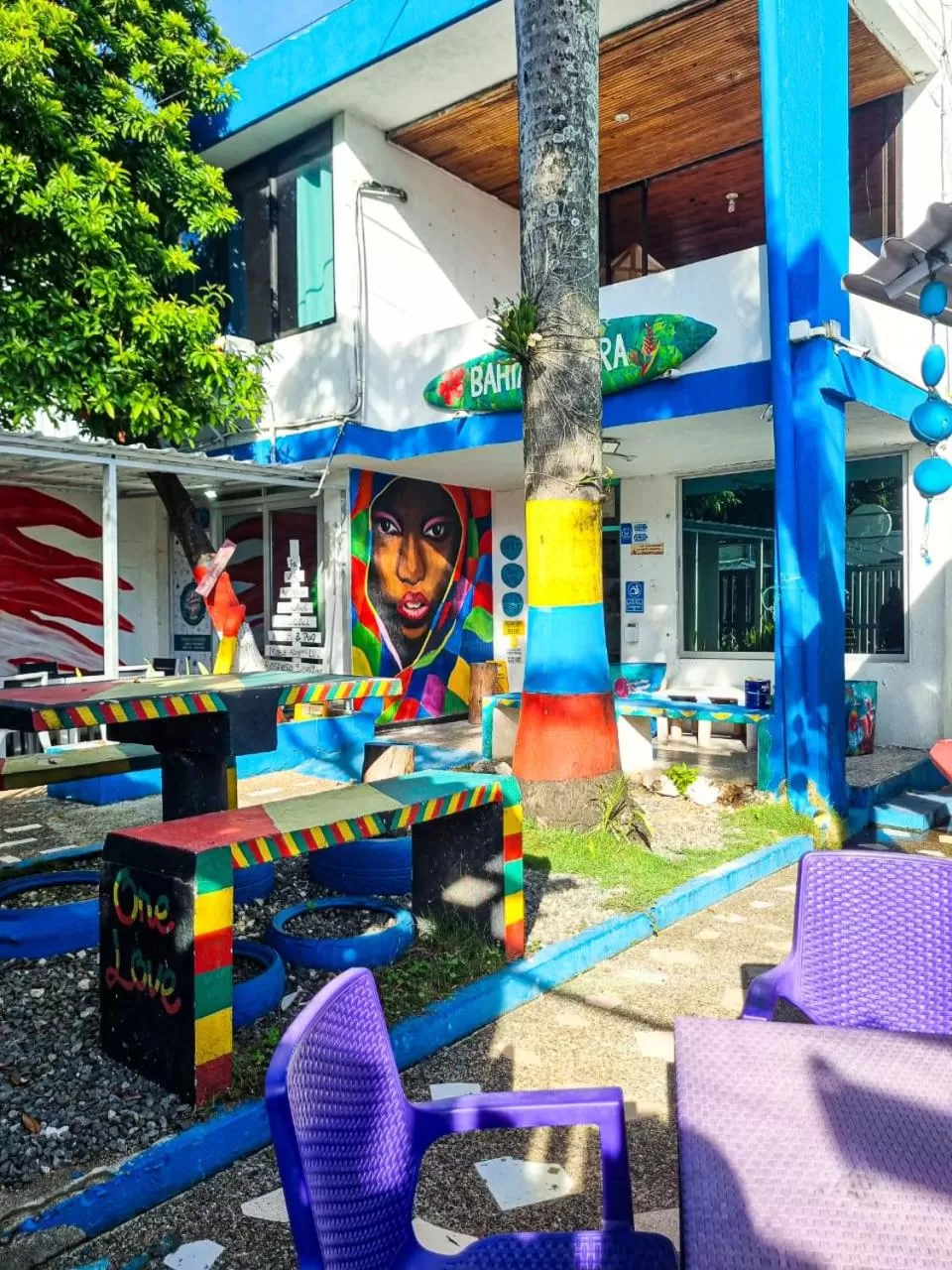 Garden in Posada Cultural Bahia Sonora