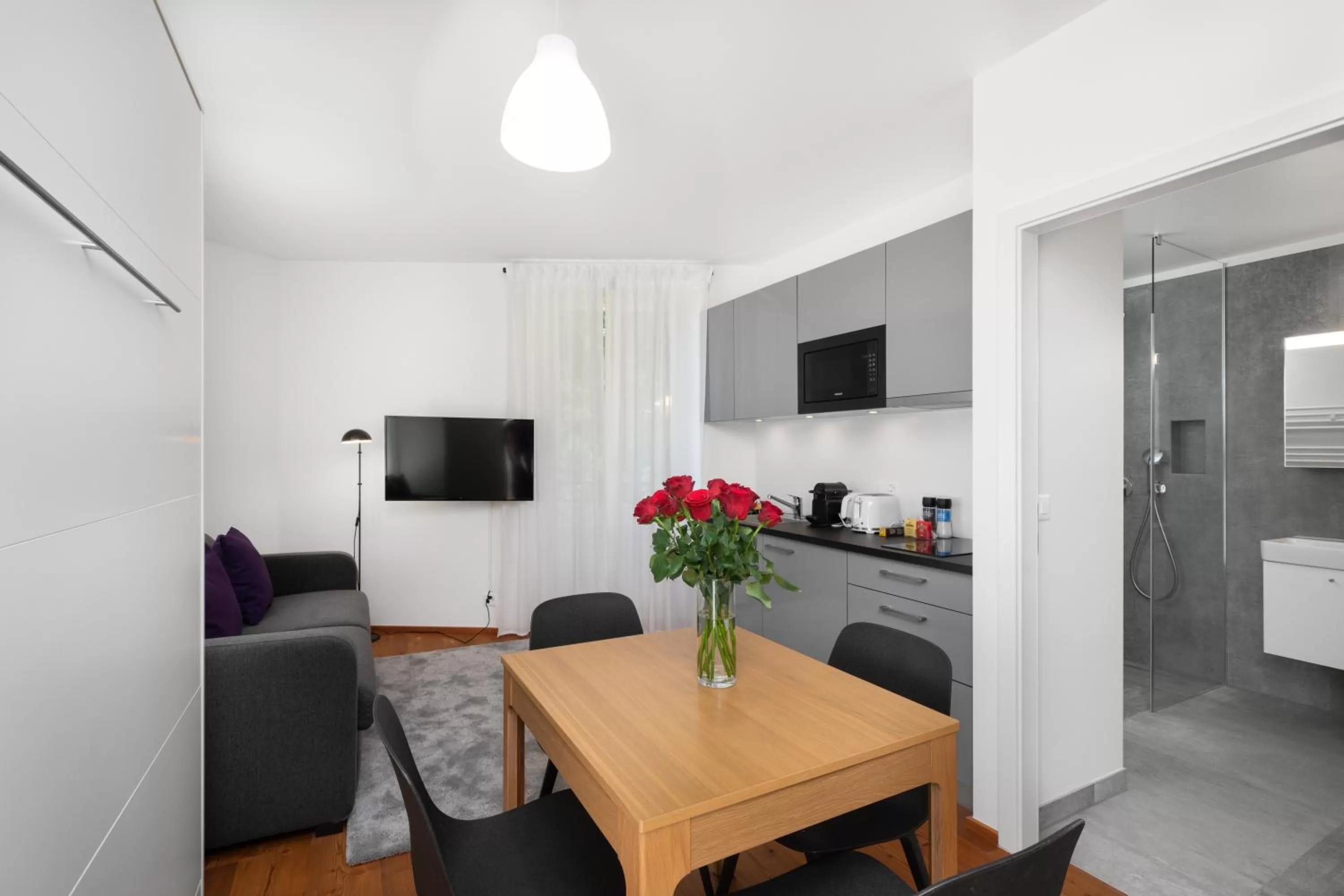 Dinner, Dining Area in The Studios Montreux - Swiss Hotel Apartments