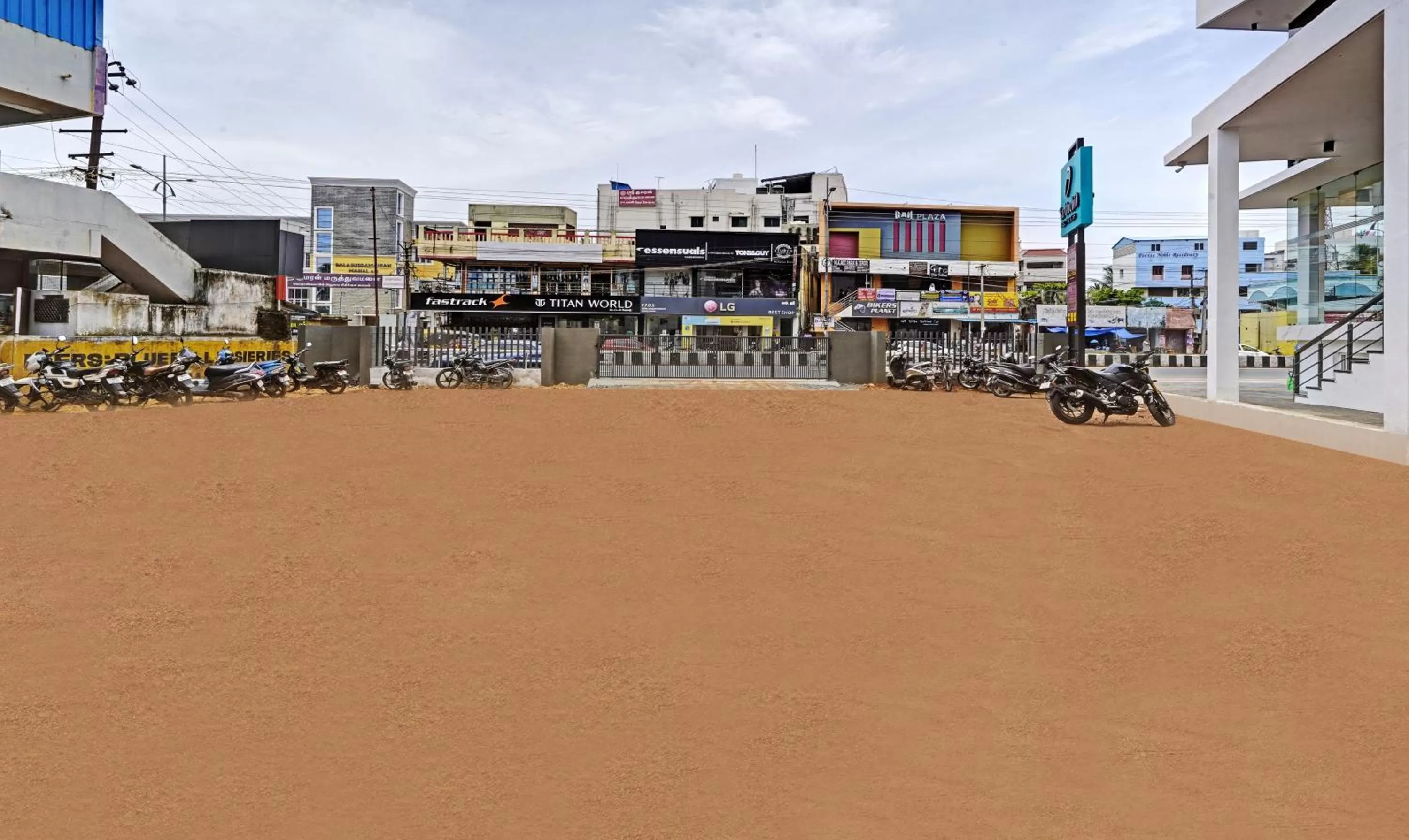 Parking in Treebo Premium La Orchid, Big Temple