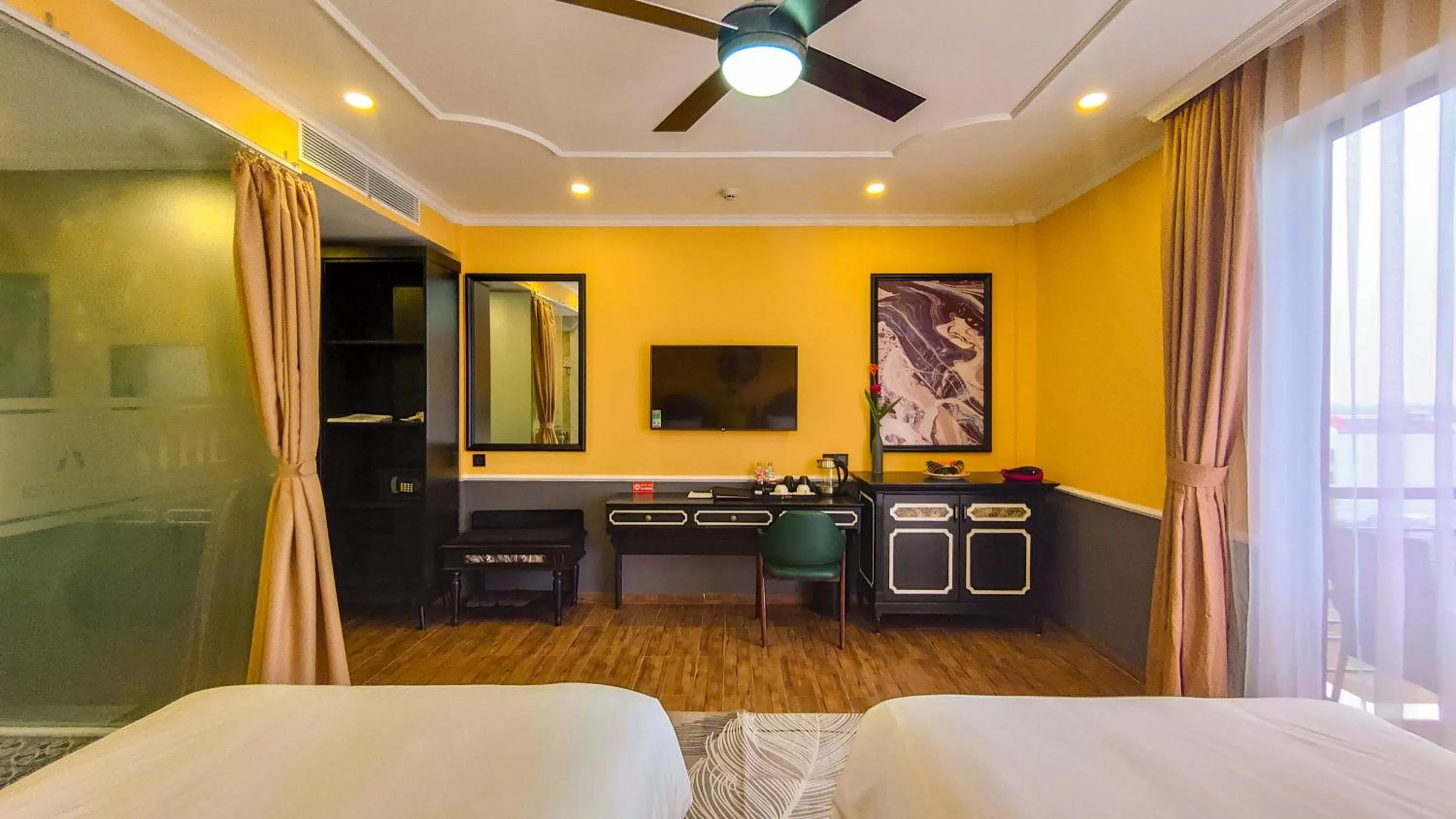 Bedroom in Athenia Hoi An Boutique Hotel & Spa