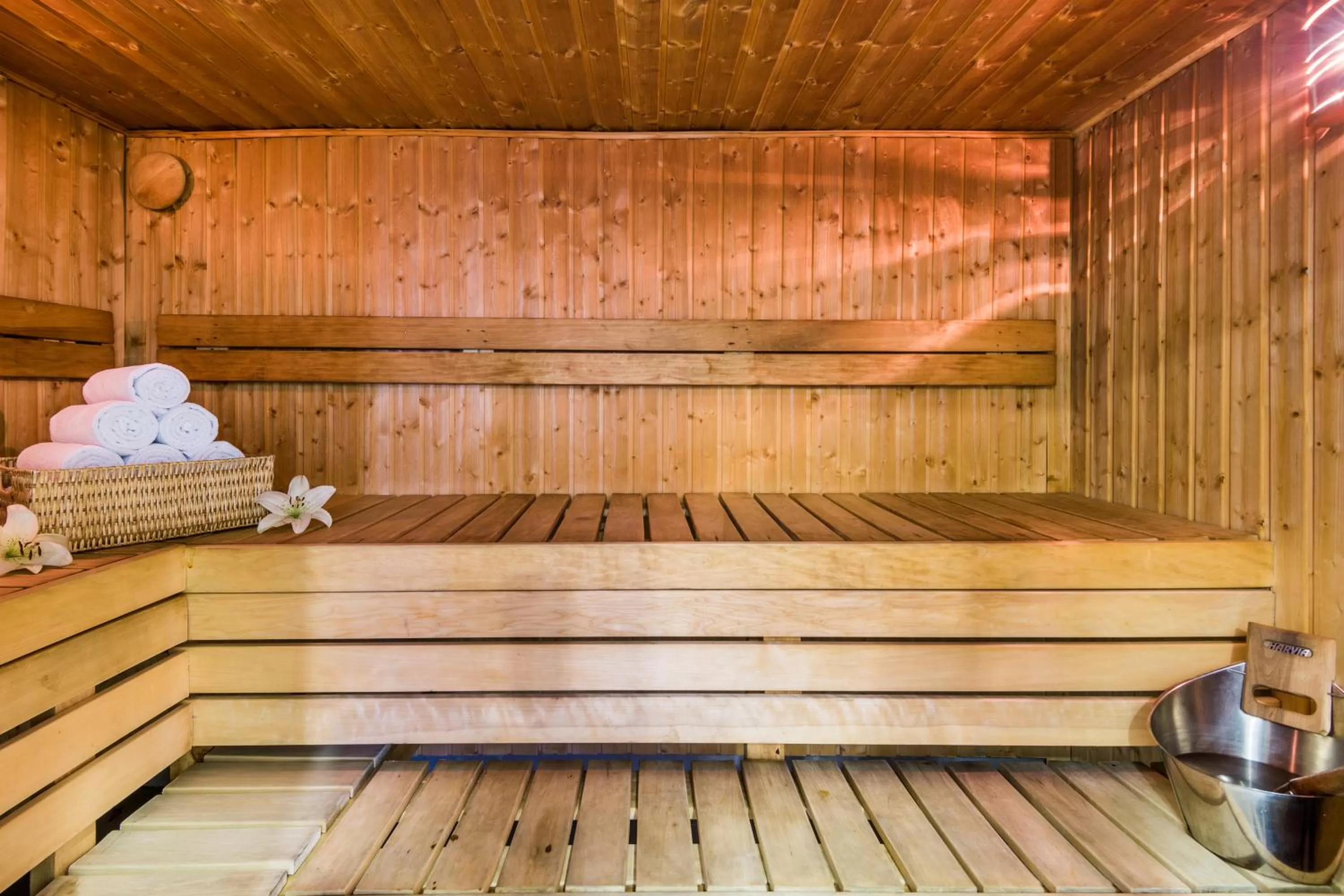 Sauna in Cosmos 100 Hotel & Centro de Convenciones - Hoteles Cosmos
