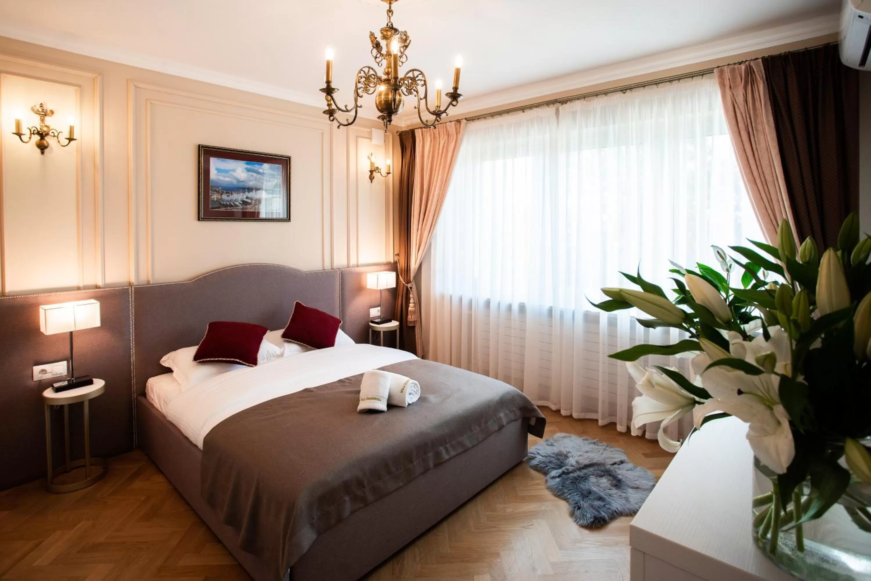 Property building, Bed in Willa Krakowska