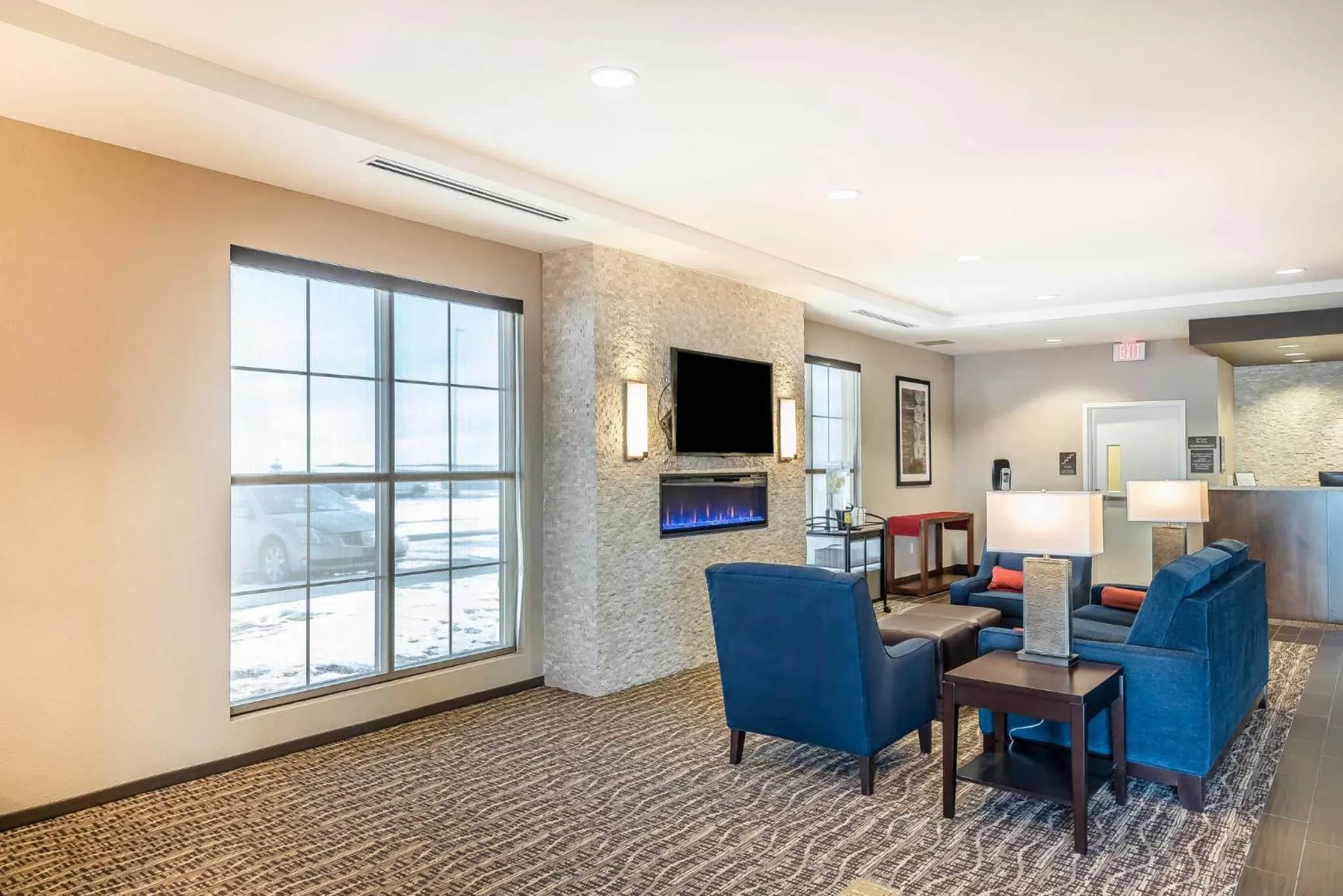 Property building in Comfort Inn & Suites Sidney I-80