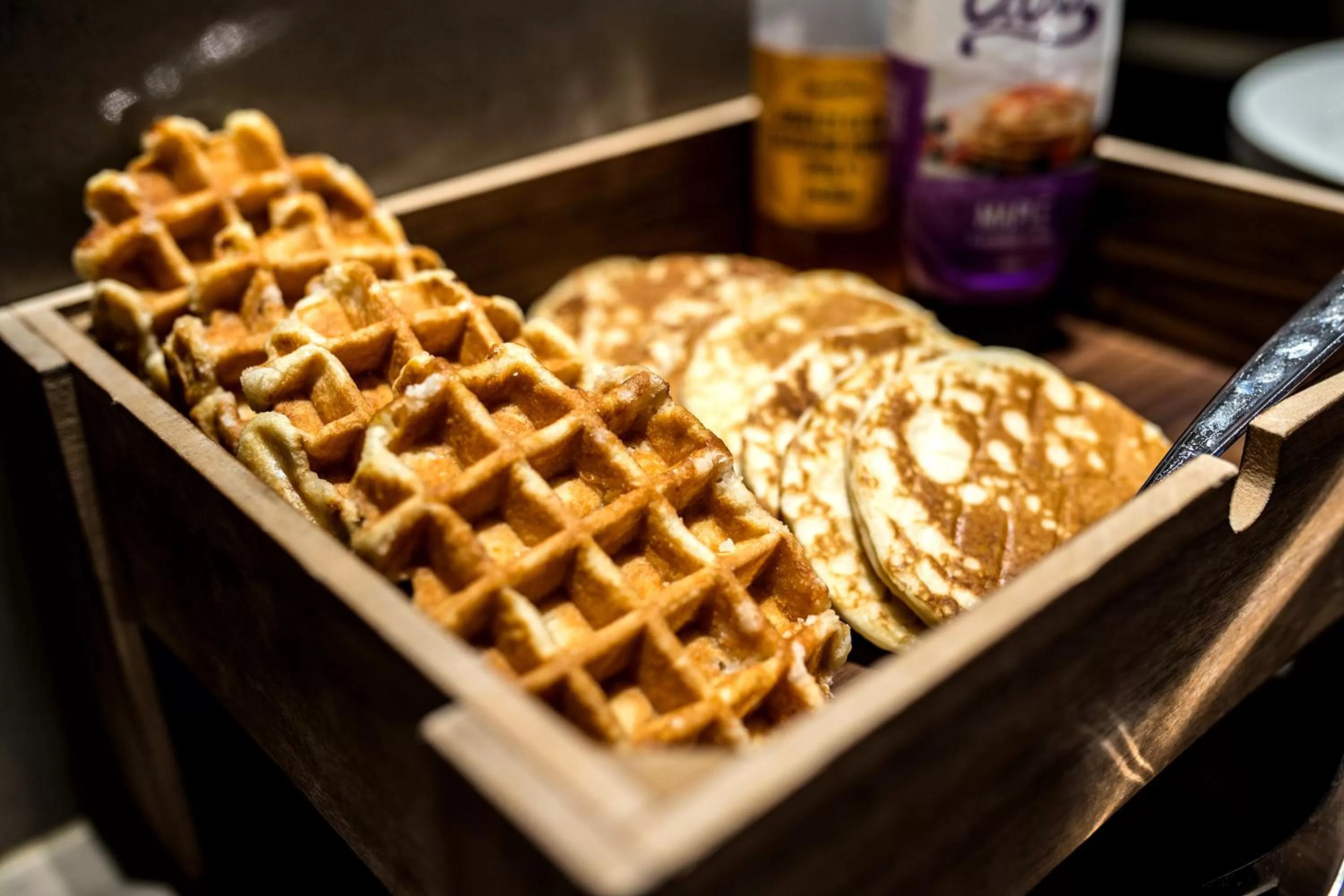 Continental breakfast in Peter Scott House Birmingham