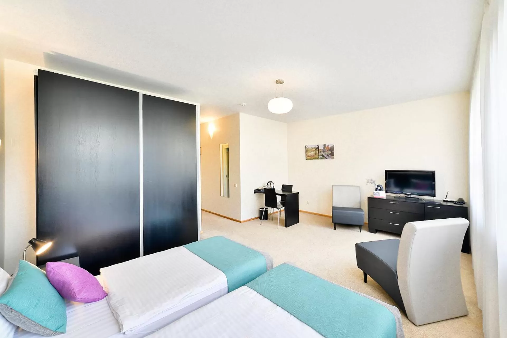 Photo of the whole room, Bed in Superior Hotel Vantis Riverside