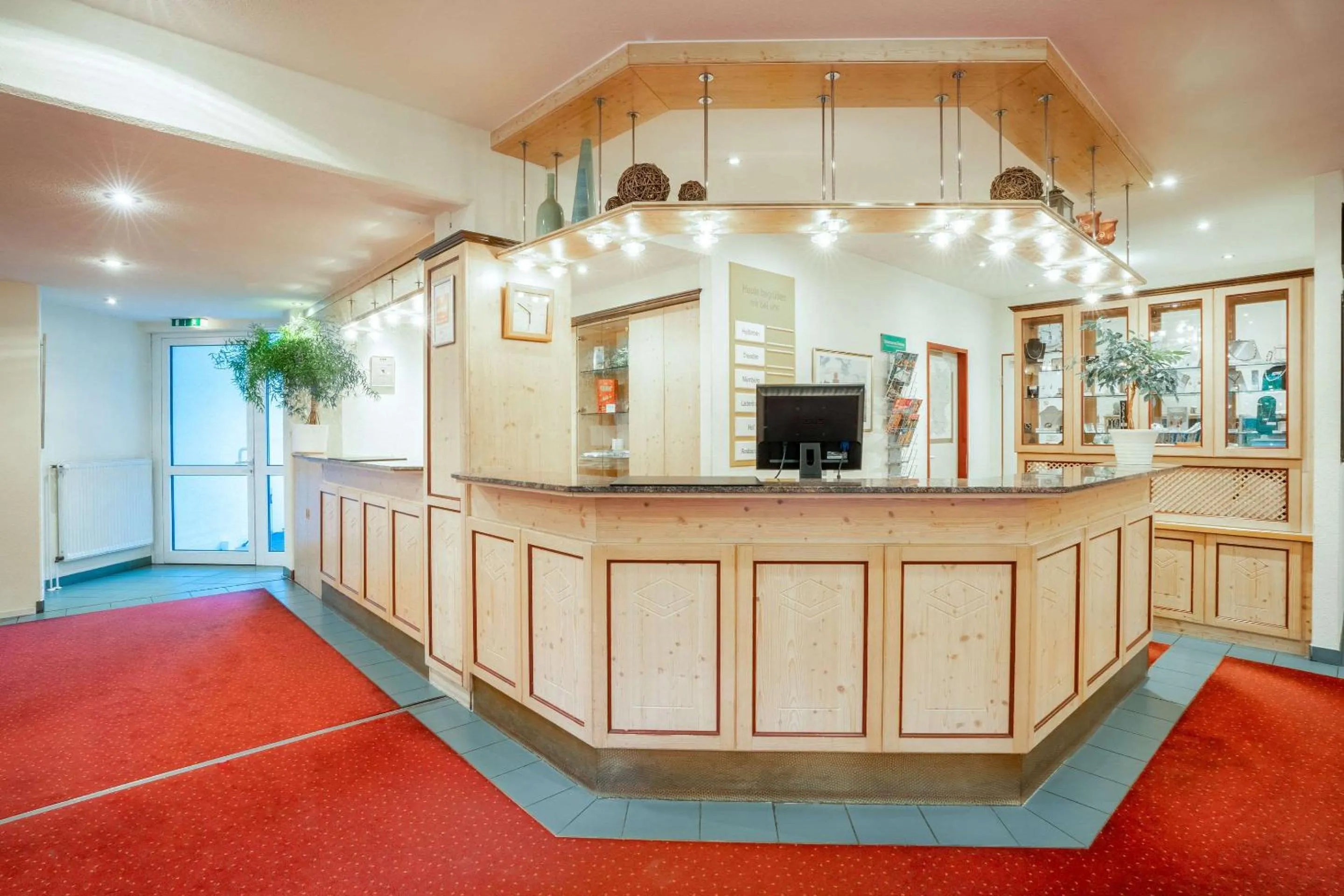 Lobby or reception in Quality Hotel Hof