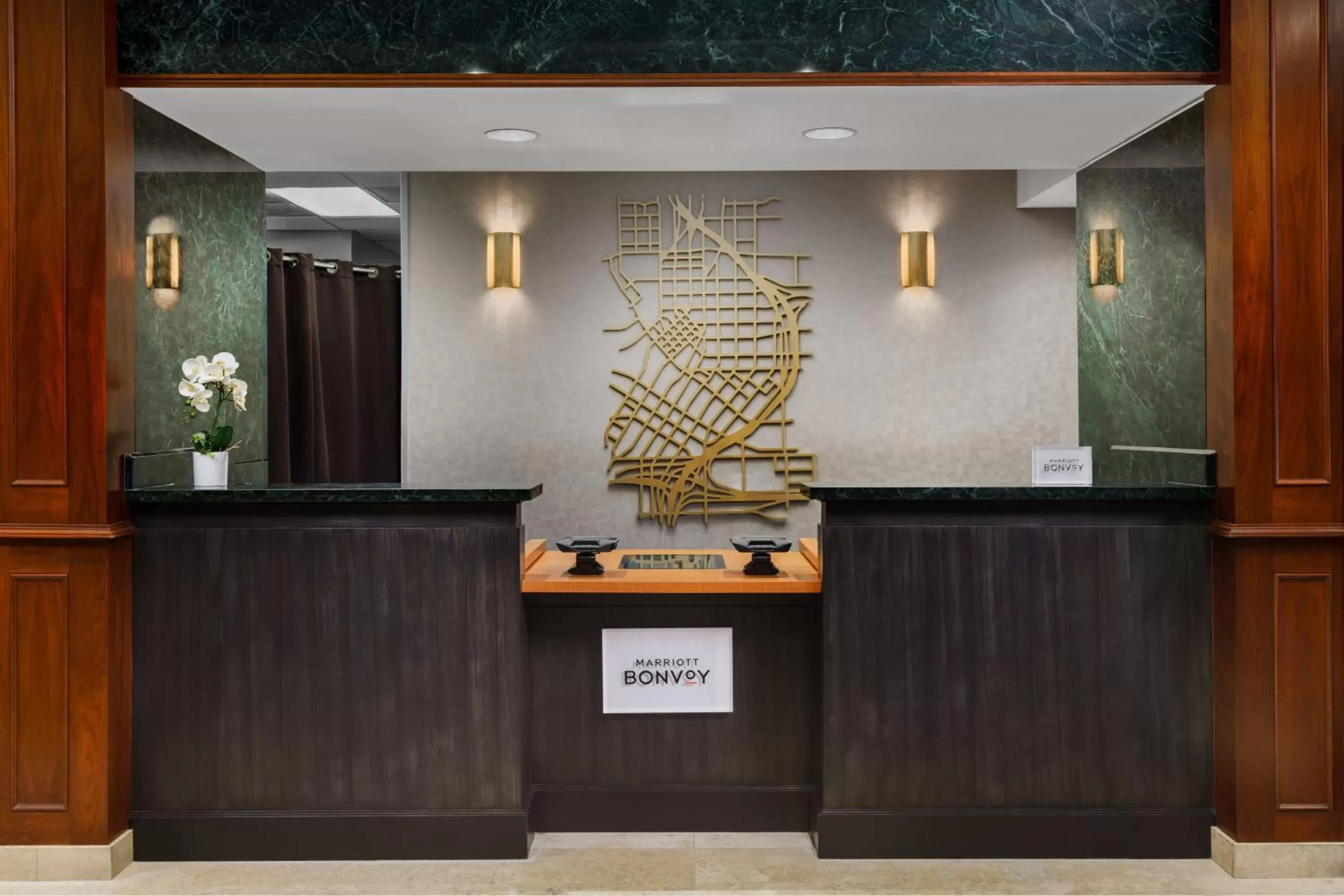 Lobby or reception in Residence Inn Atlanta Downtown