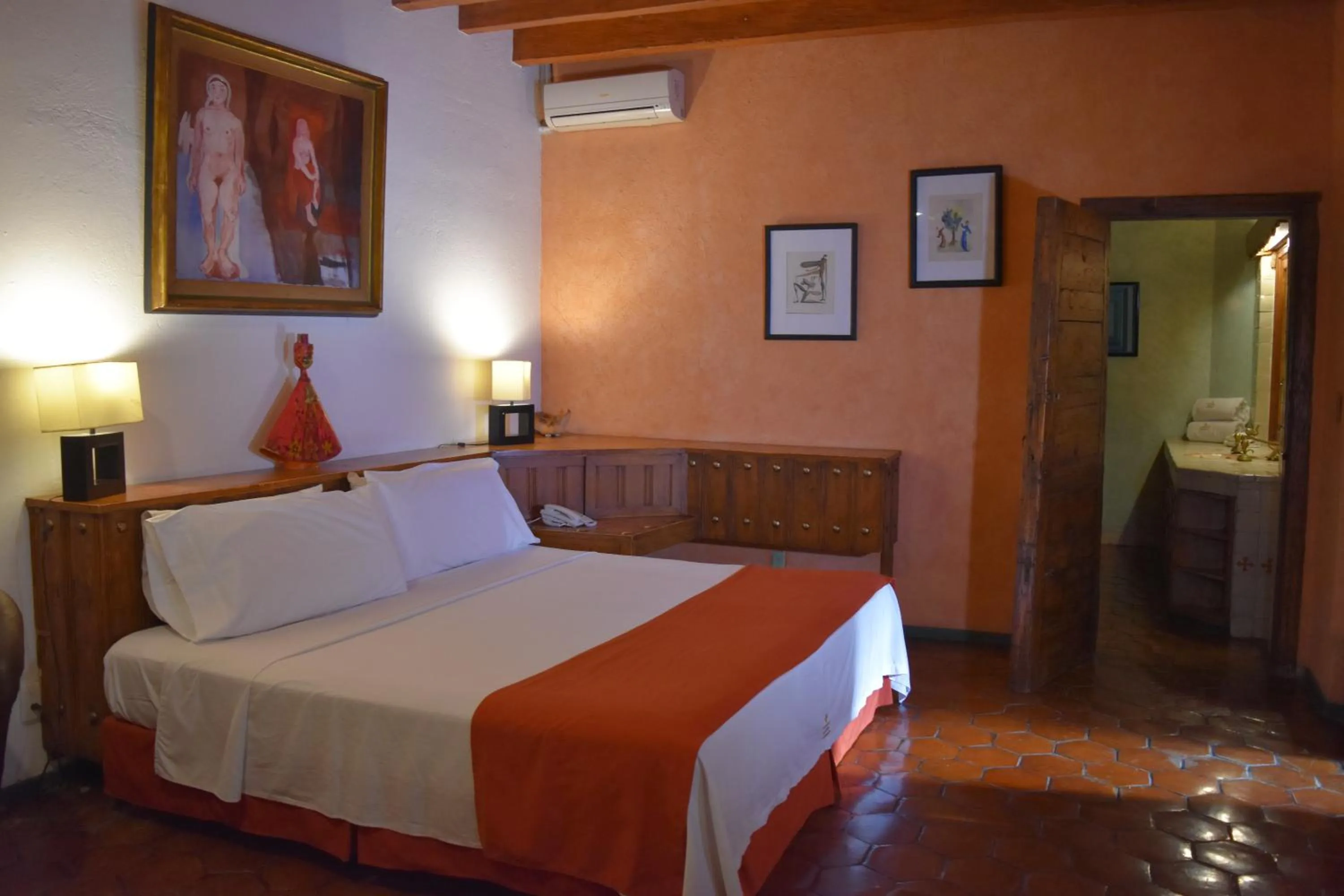 Bed in La Joyita Cuernavaca