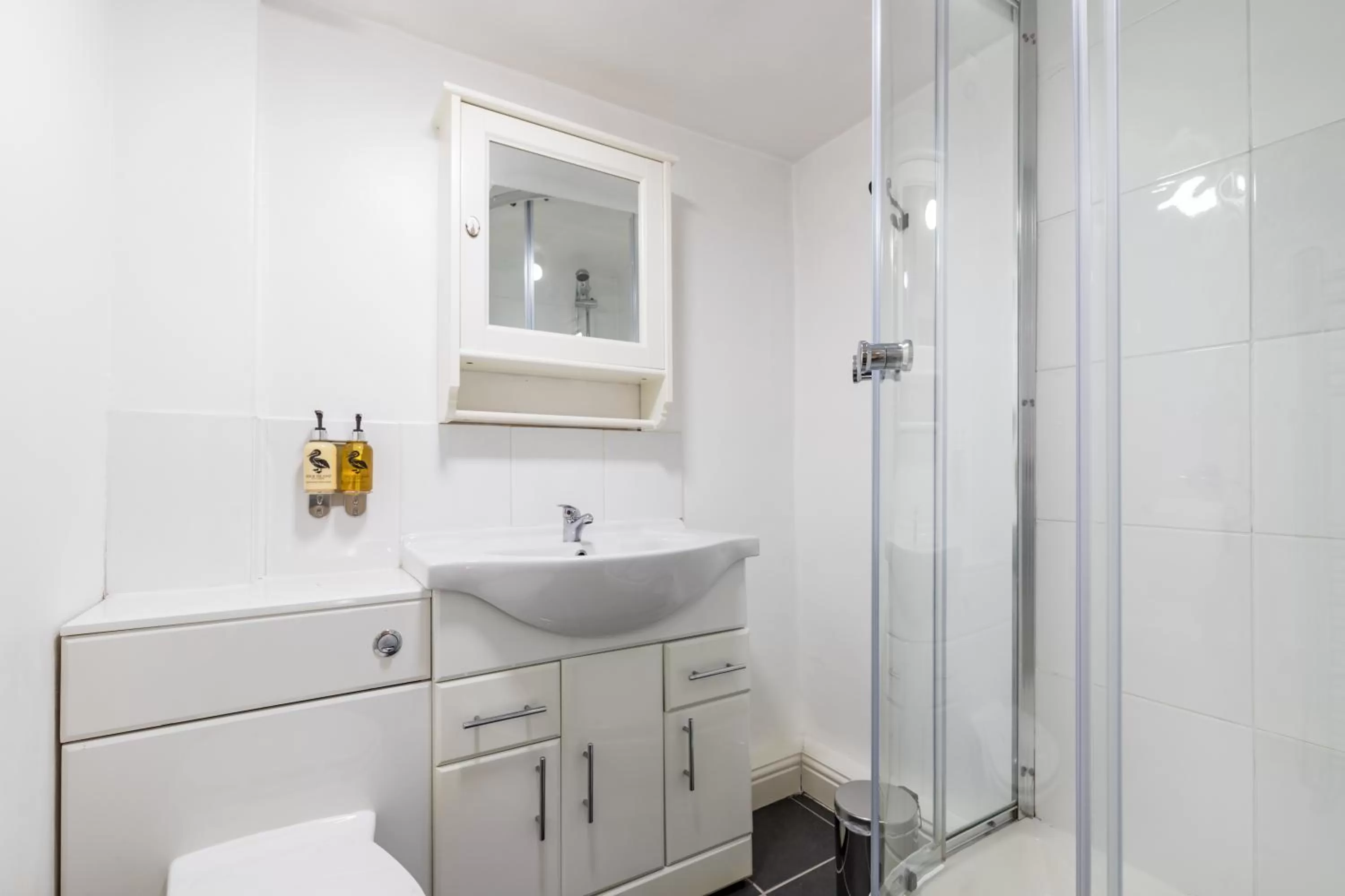 Shower in The Littleton Arms