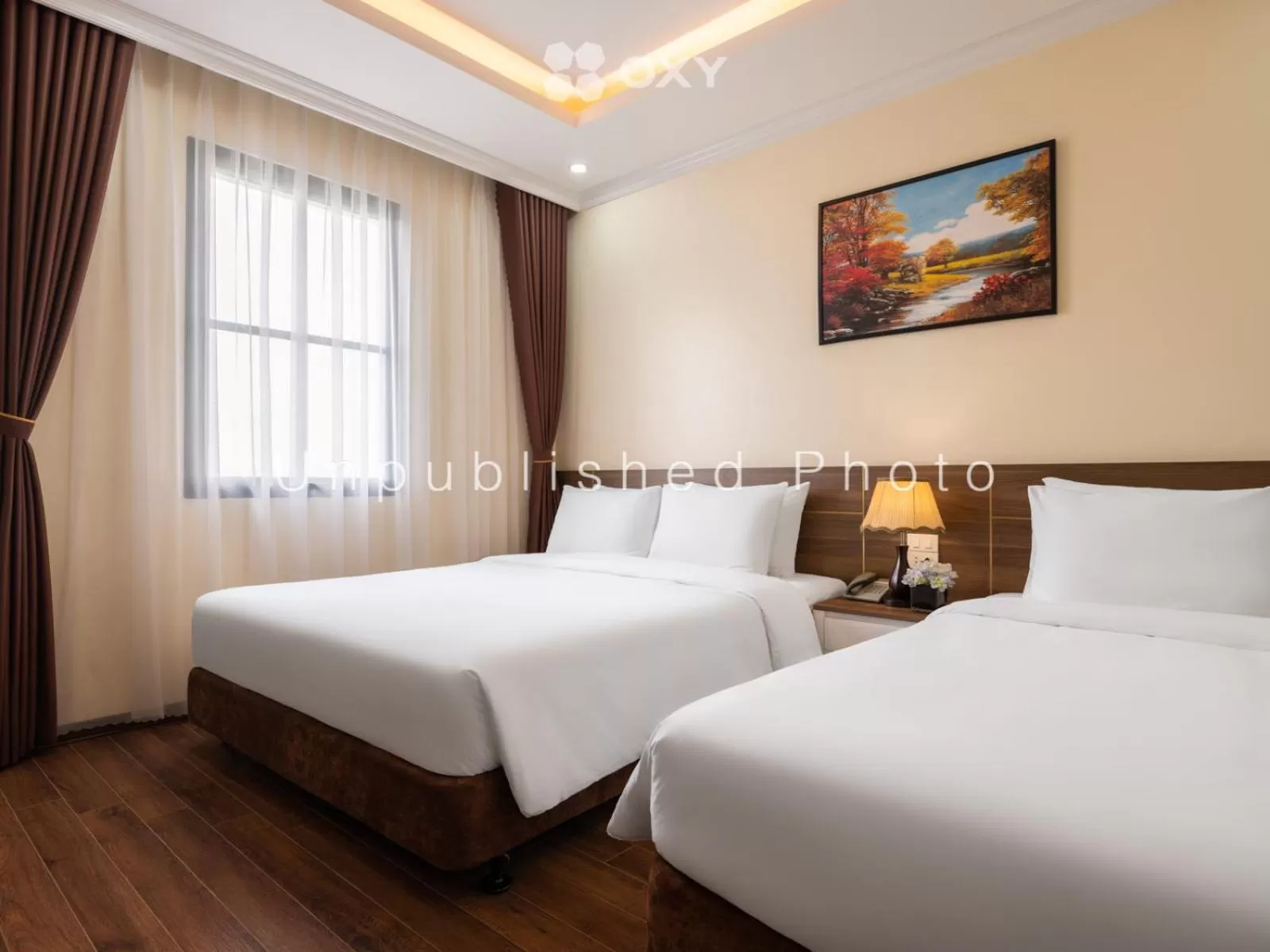 Bed in Ha Long Essence Classic Hotel