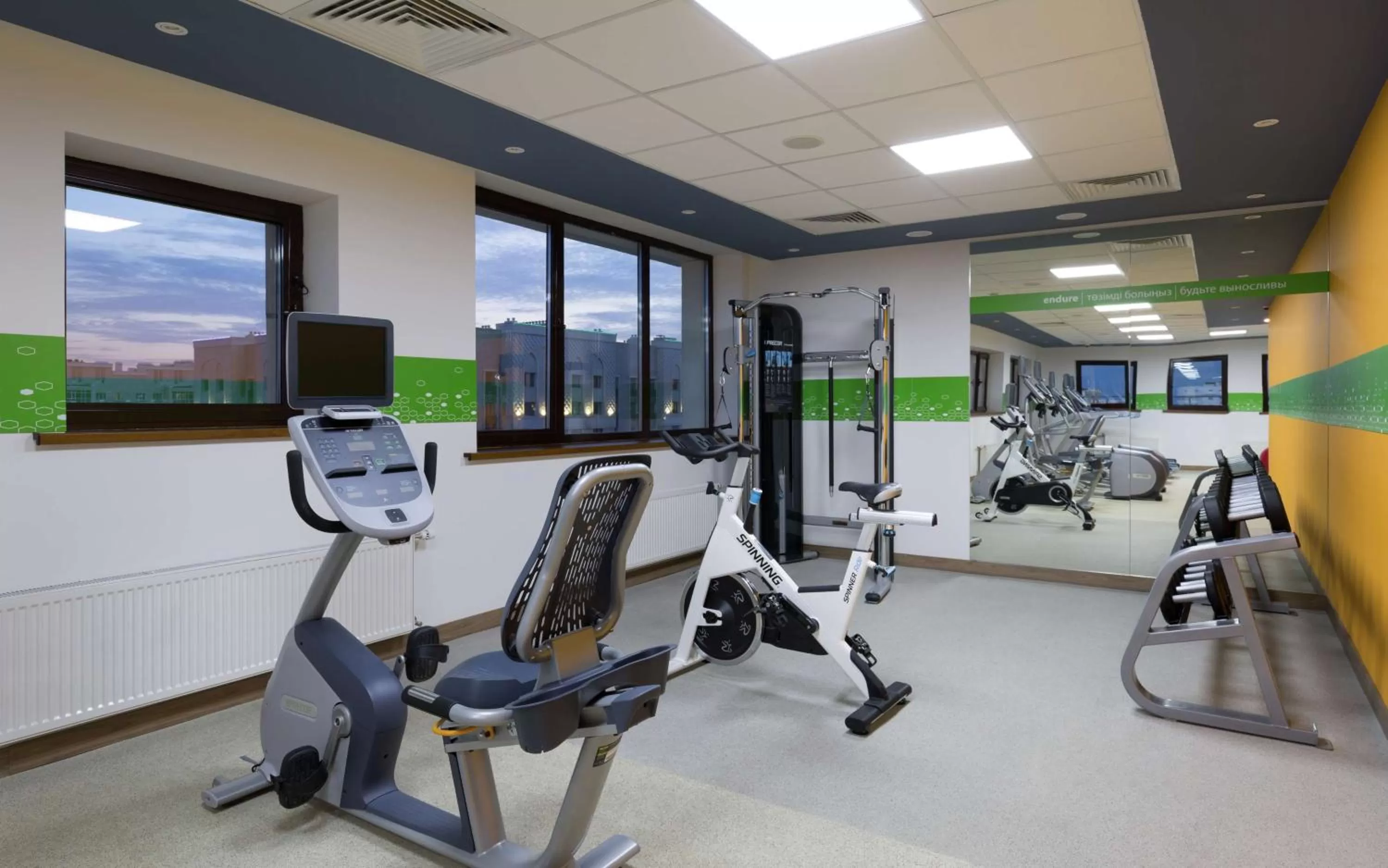 Fitness centre/facilities in Hampton By Hilton Astana Triumphal Arch