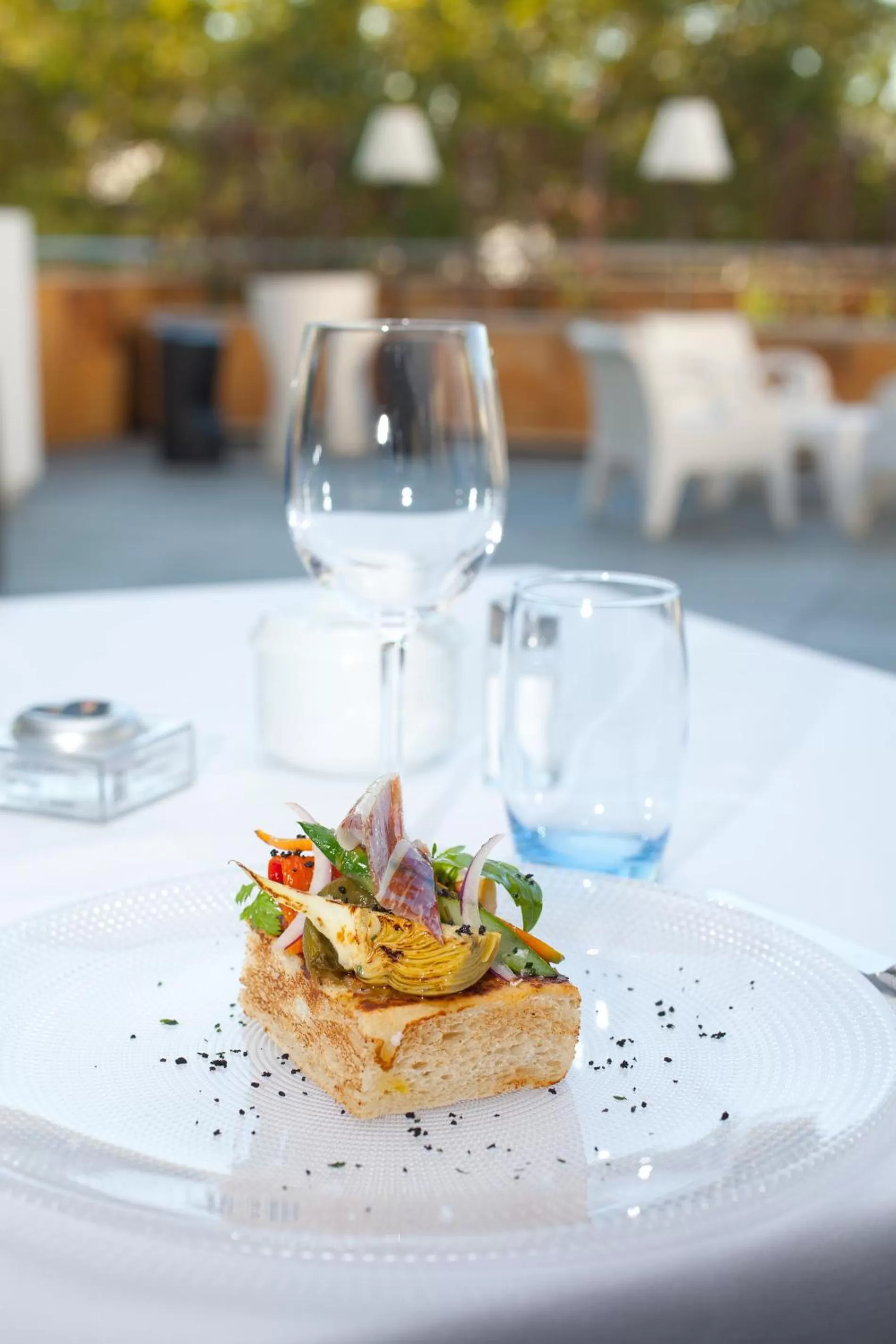 Food close-up in Hotel Villamadrid
