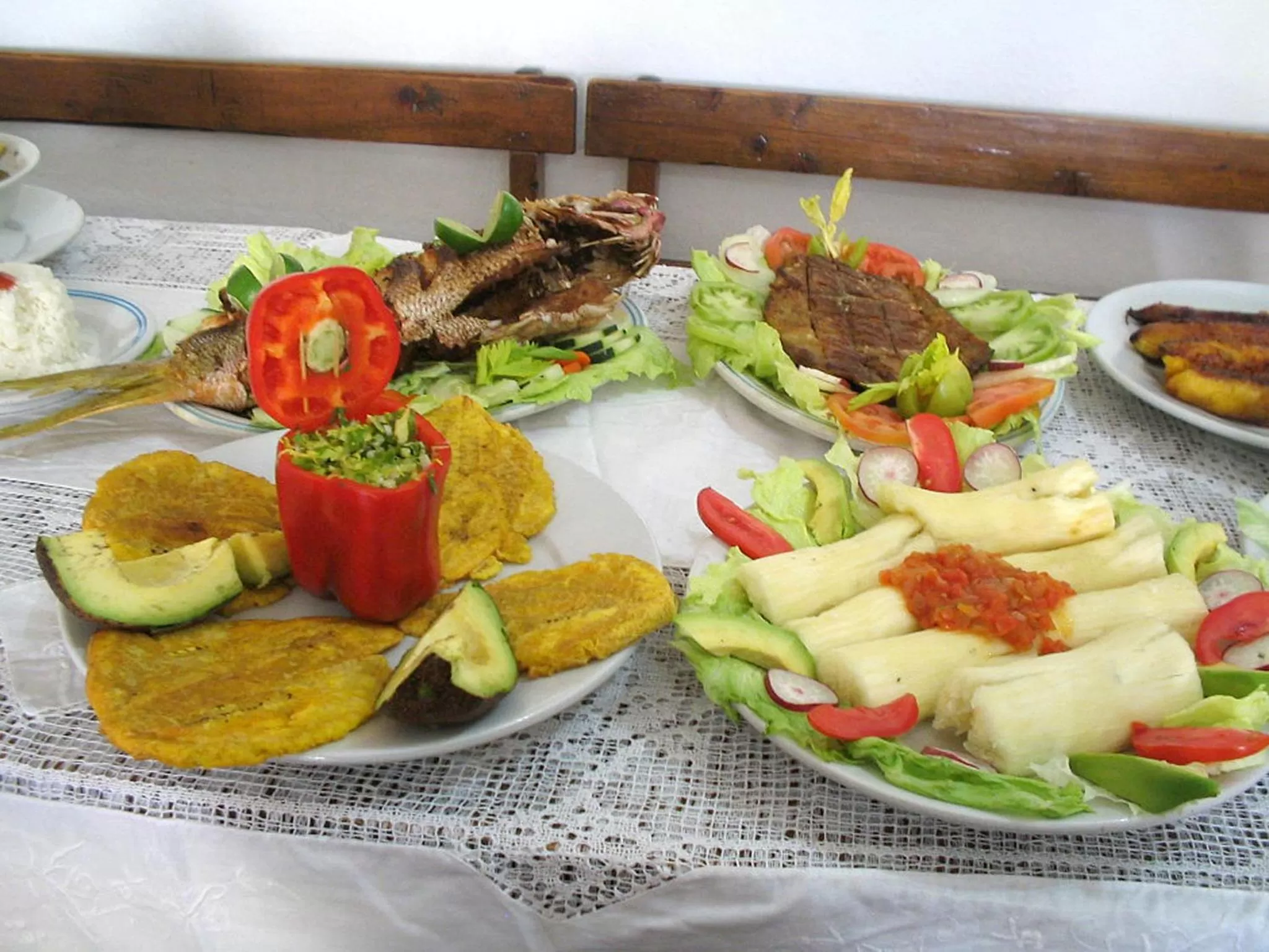 Food close-up in Hotel Casa Vieja