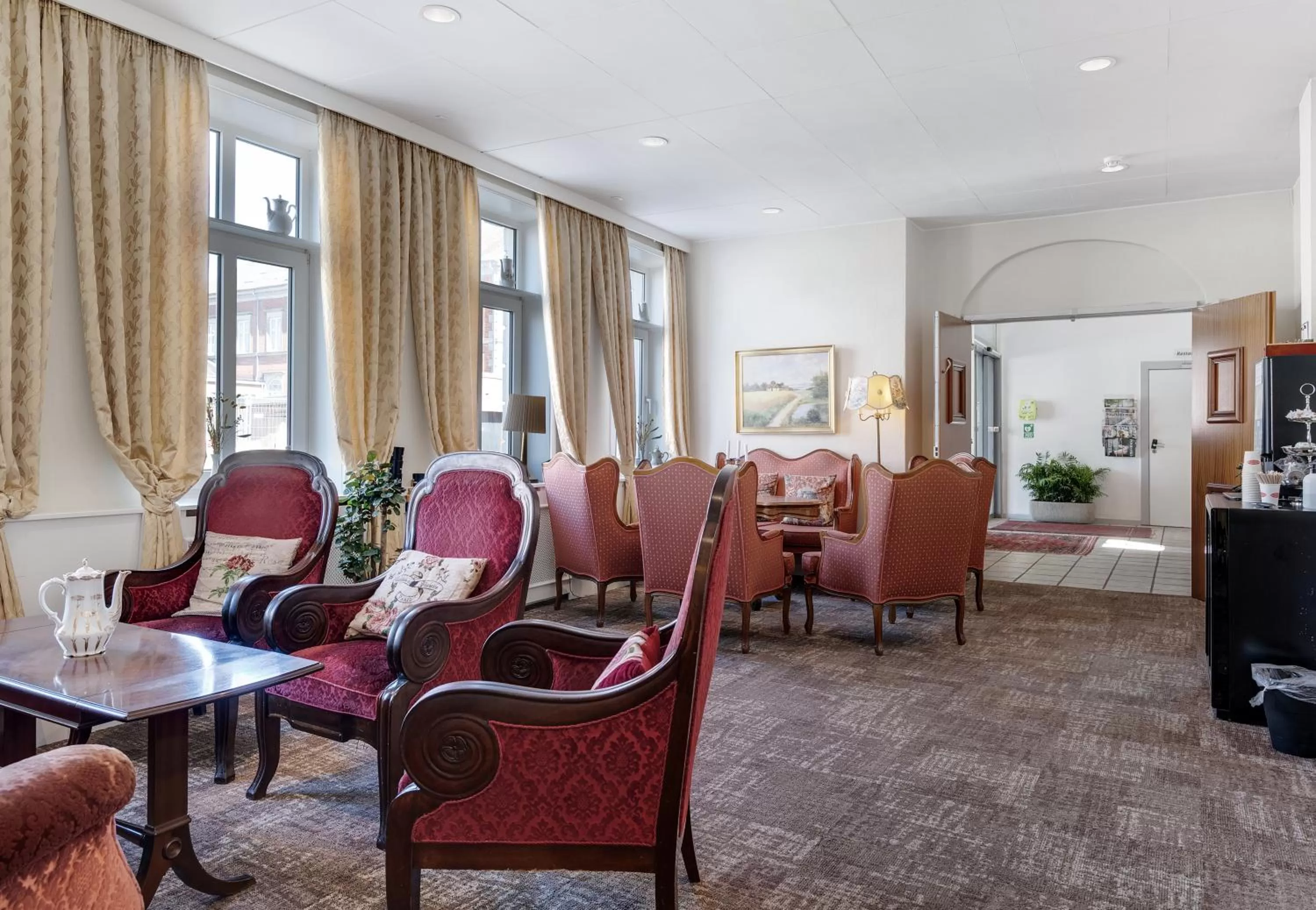 Lounge or bar in Hotel Postgaarden