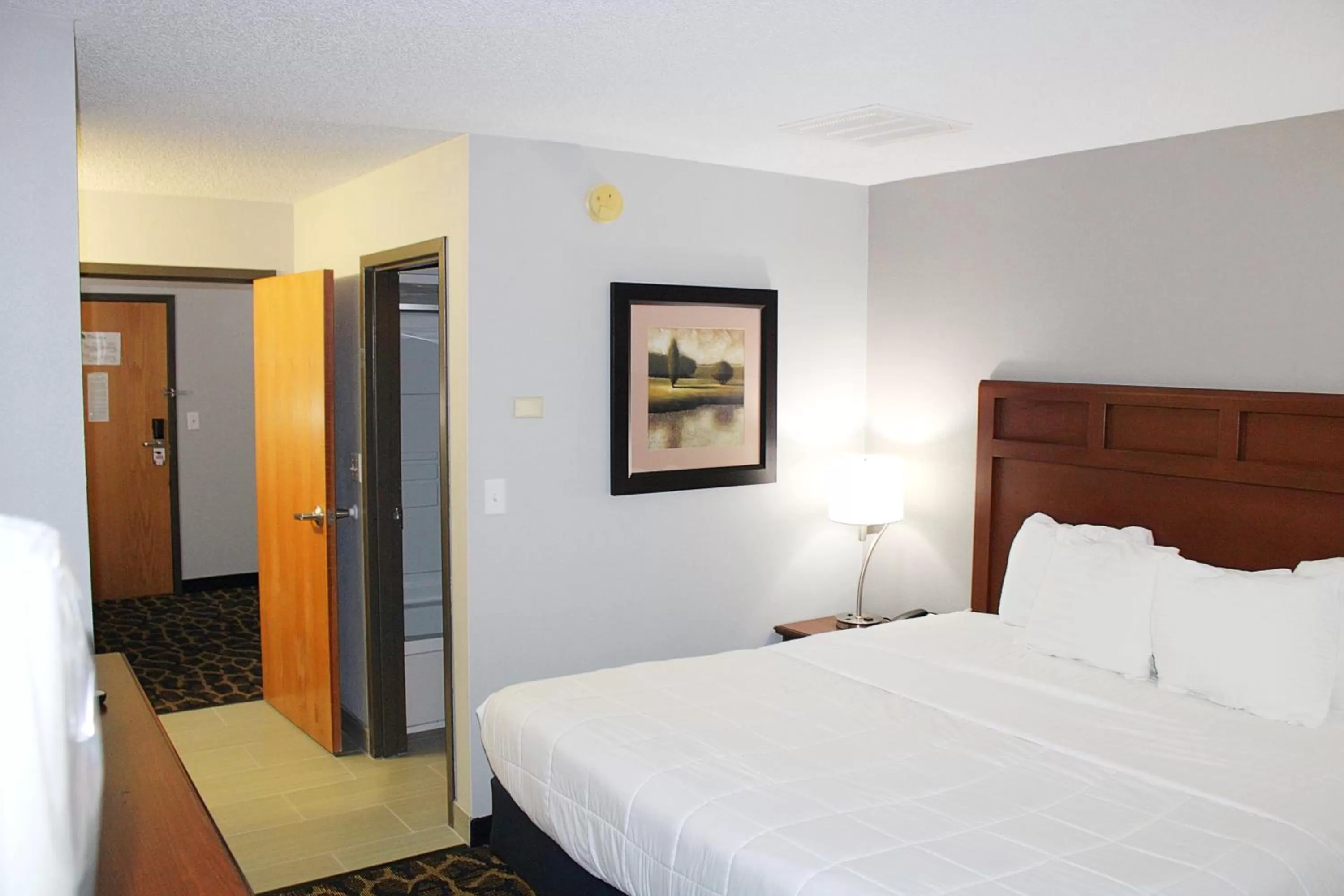 Bed in Greenlight Inn & Suites St James