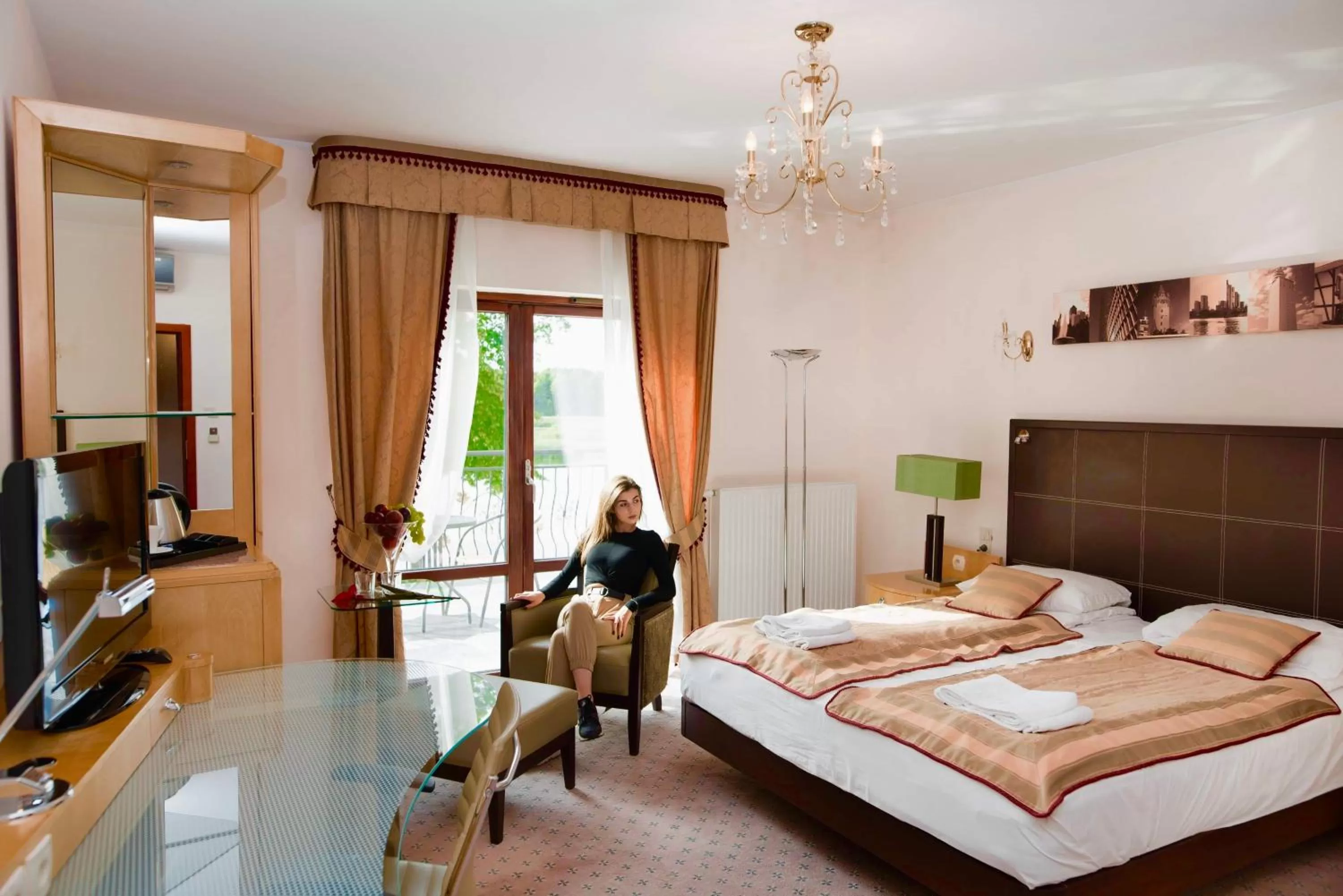 Photo of the whole room, Bed in Medical & SPA "Pałac na Wodzie" Falkowski Augustów