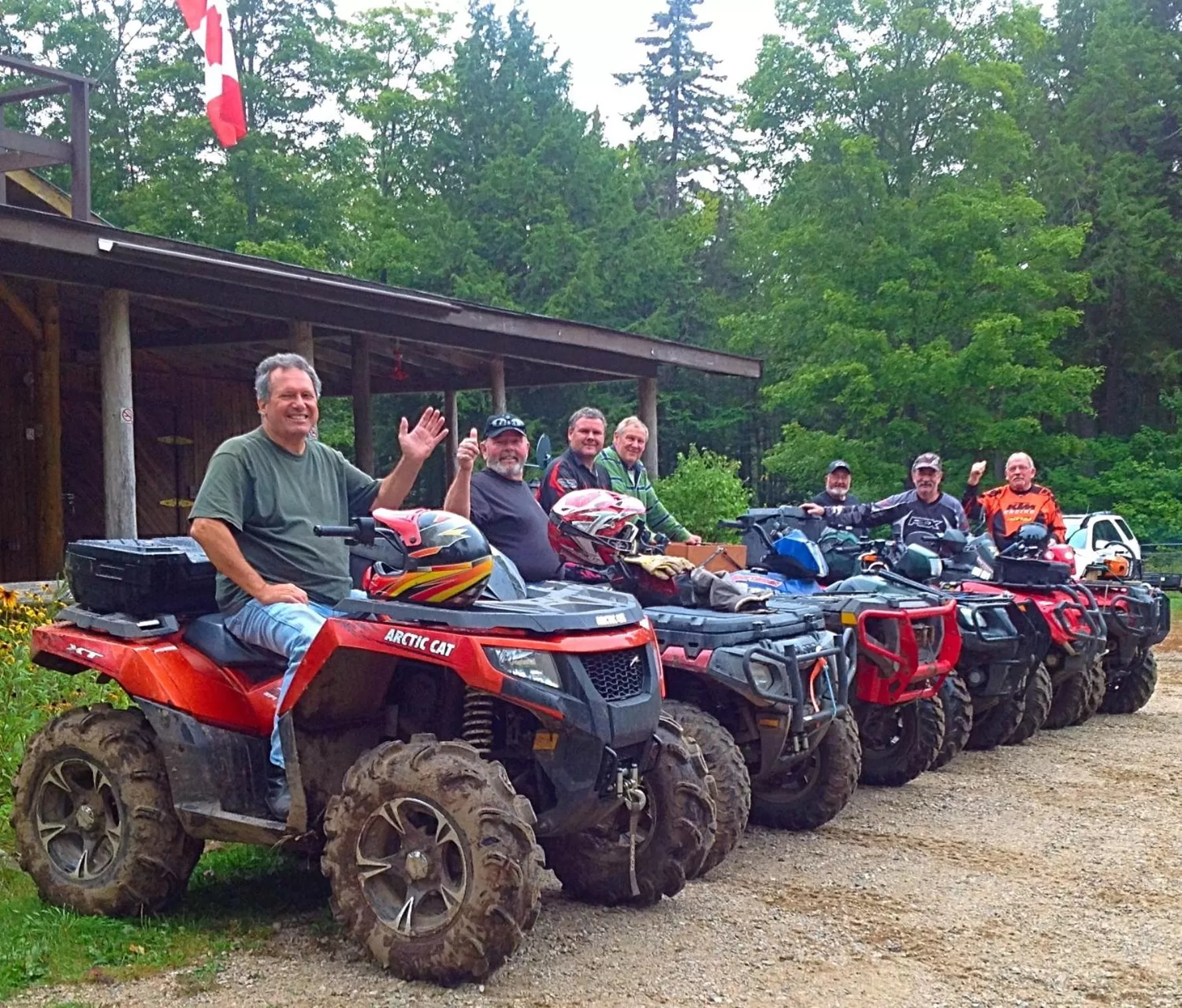 Day in Madawaska Lodge