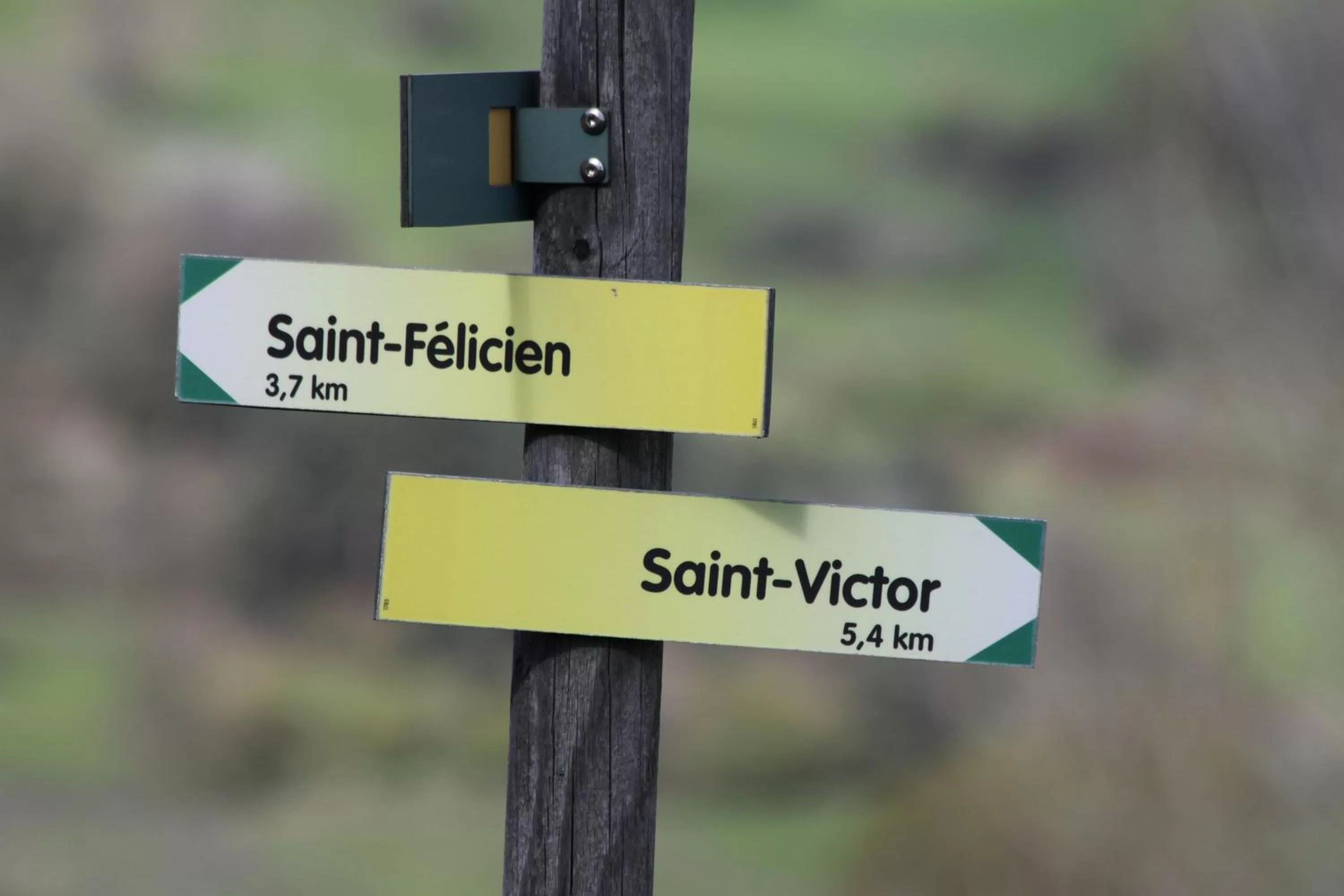 Natural landscape in La Bastide de Fontaille