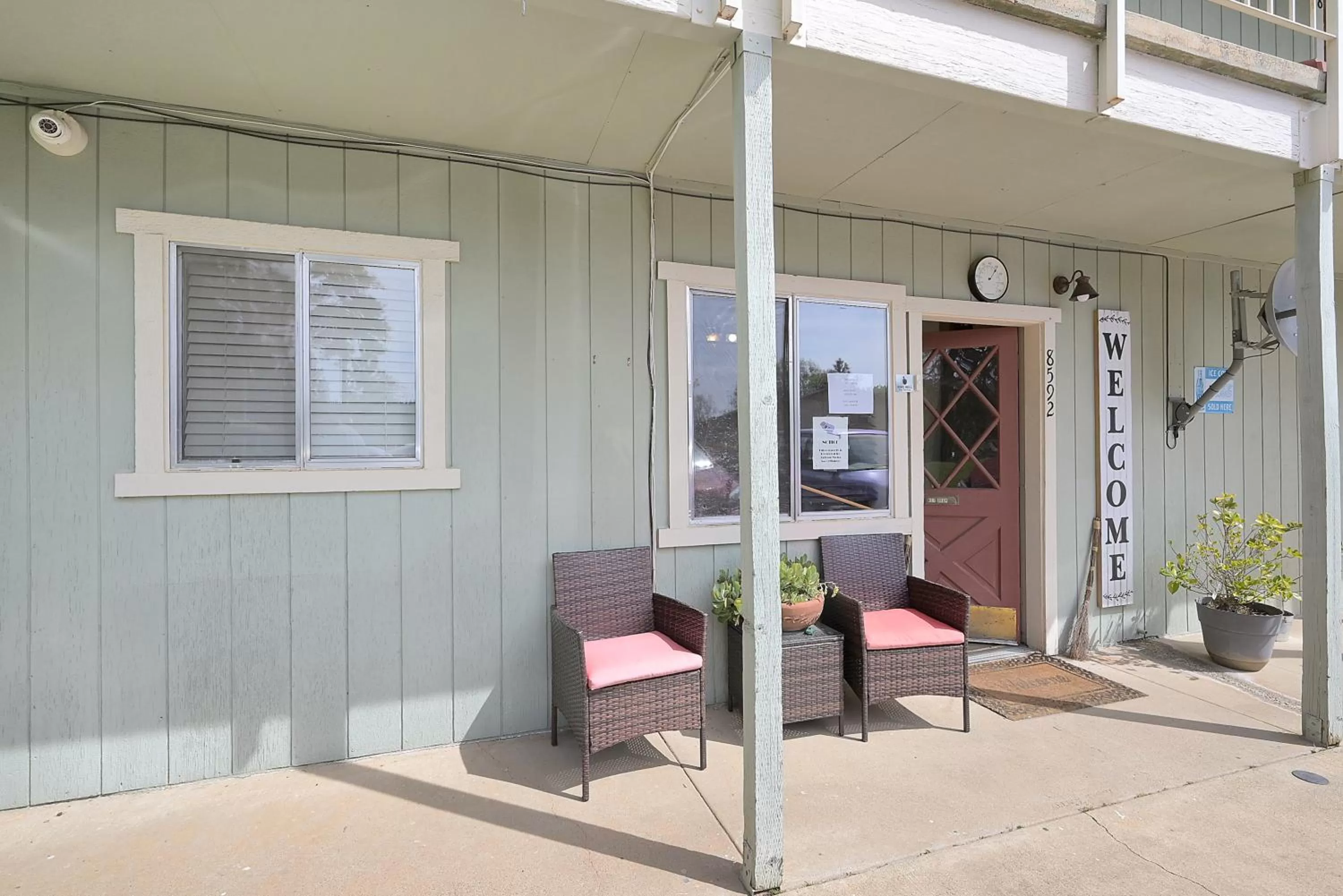 Property building in Brownsville Motel