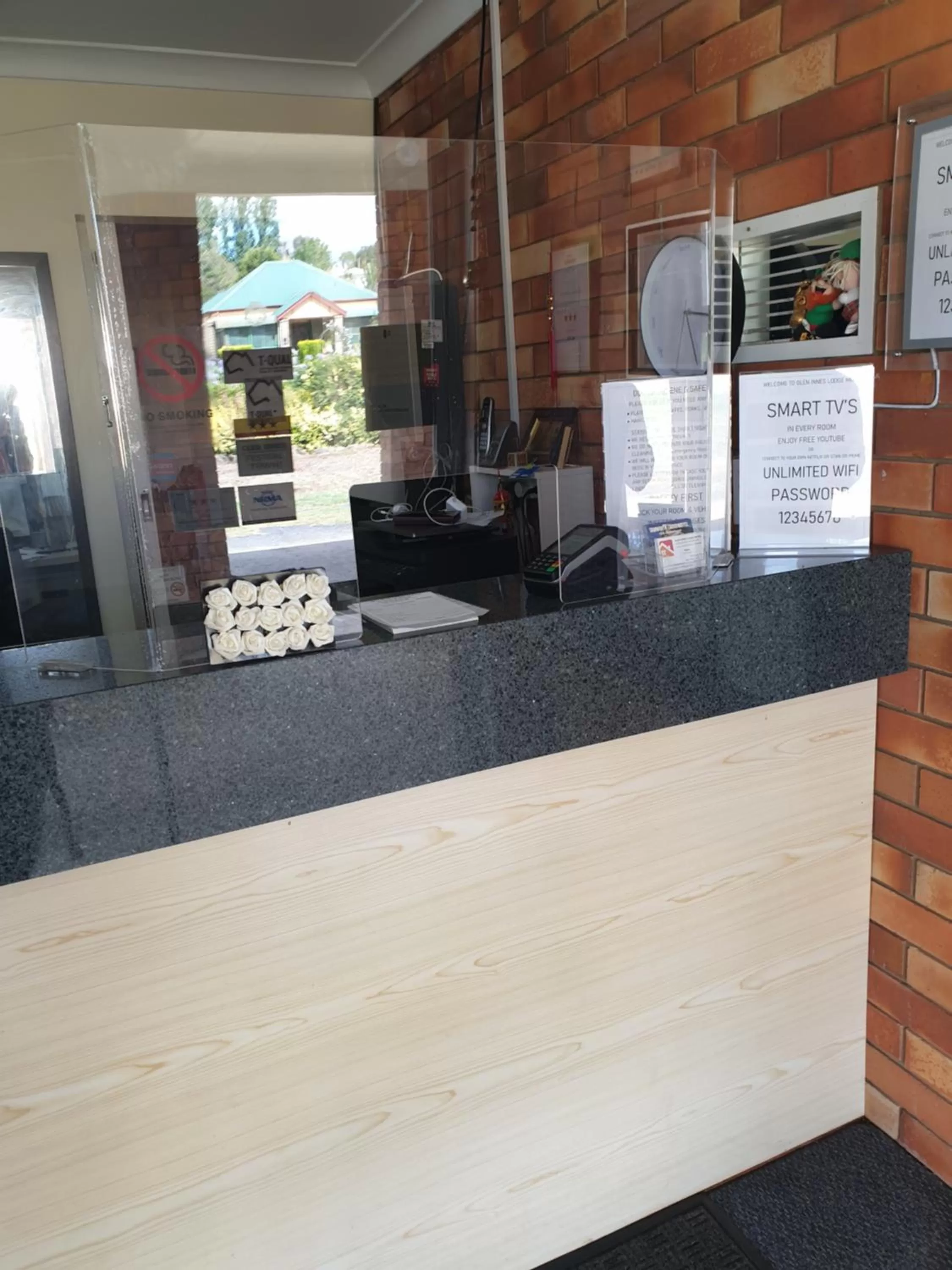 Lobby or reception in Glen Innes Lodge Motel