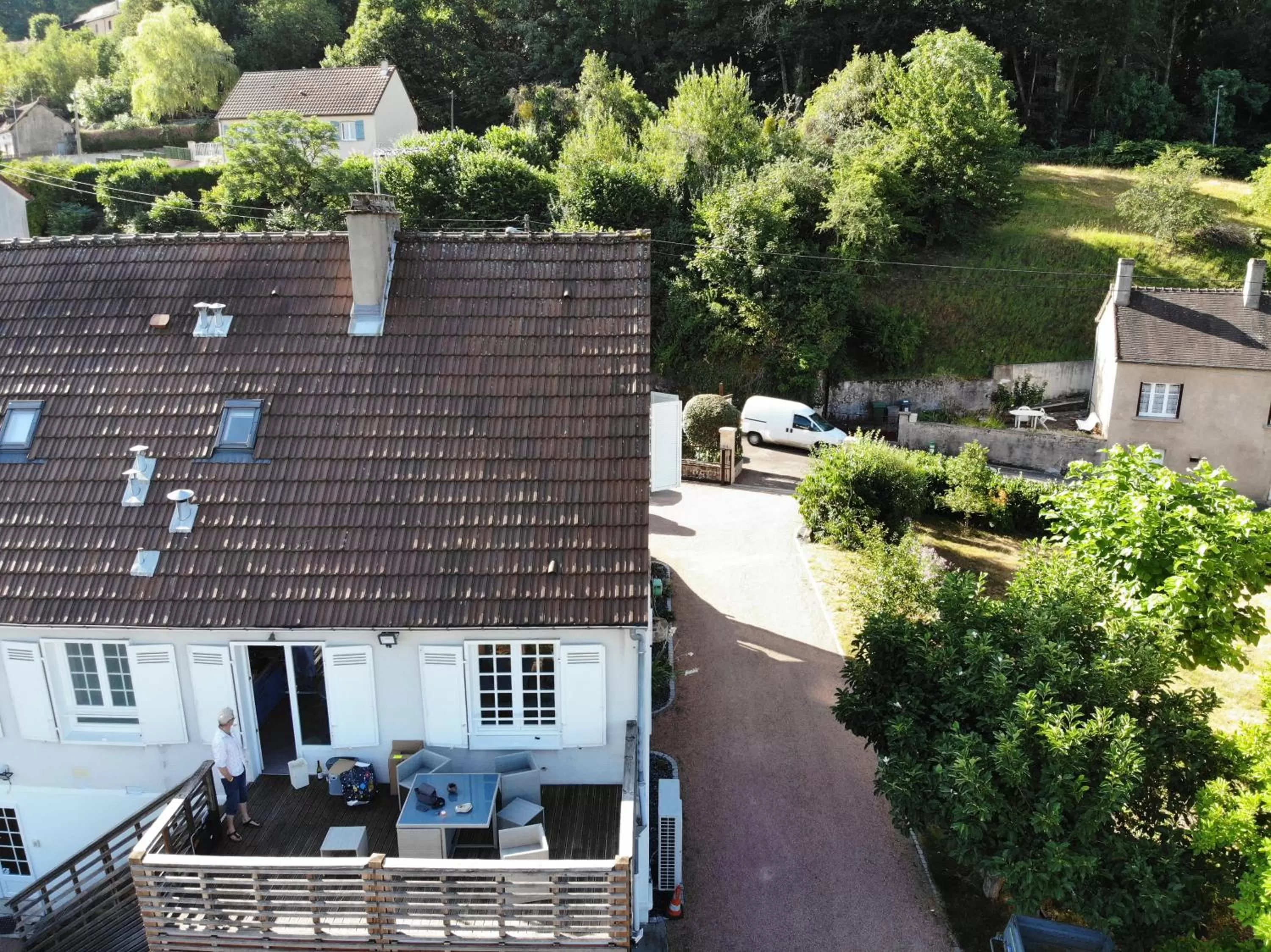 Street view in Chambres d'hotes à Autun