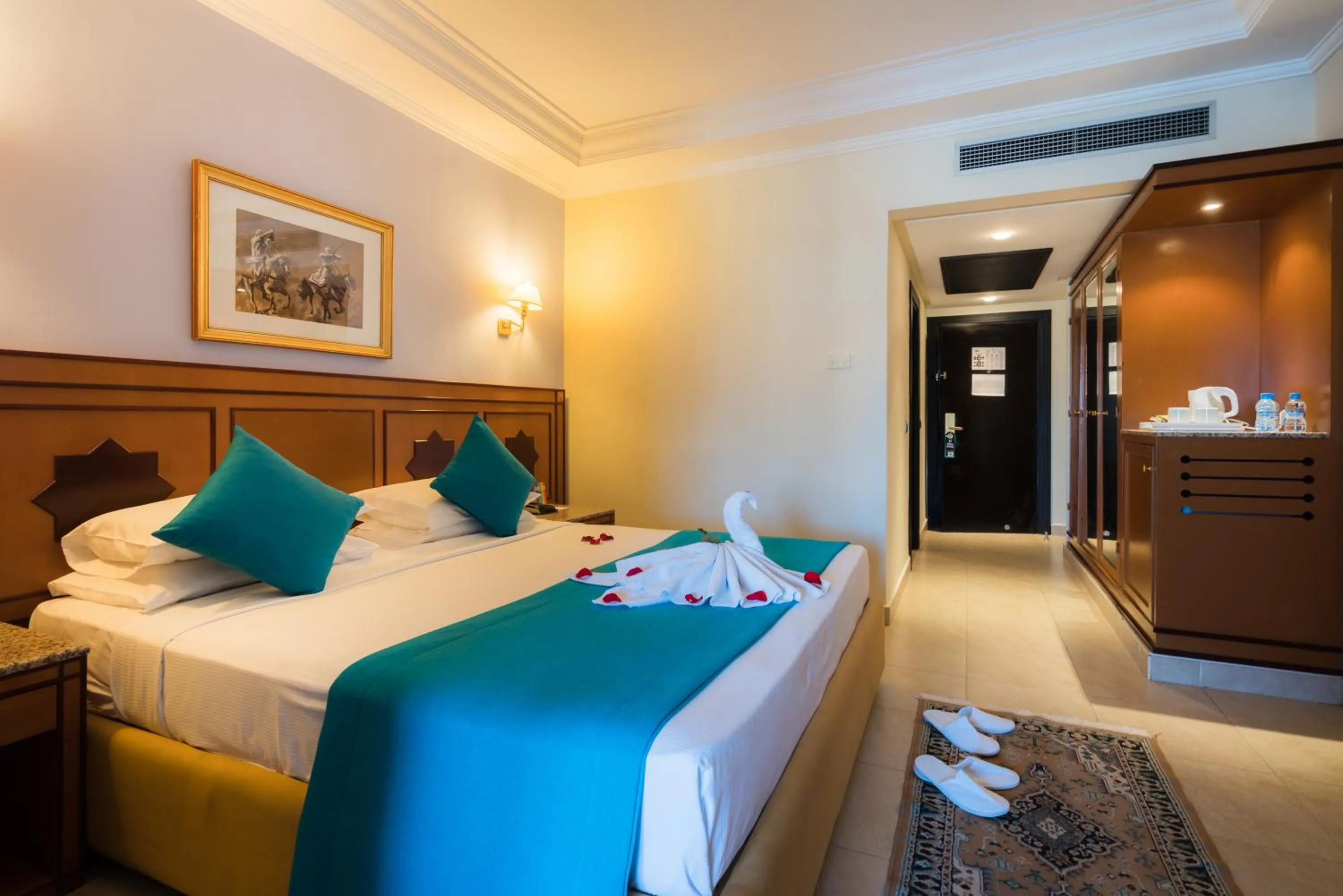 Bed in Pickalbatros Aqua Fun Club All Inclusive