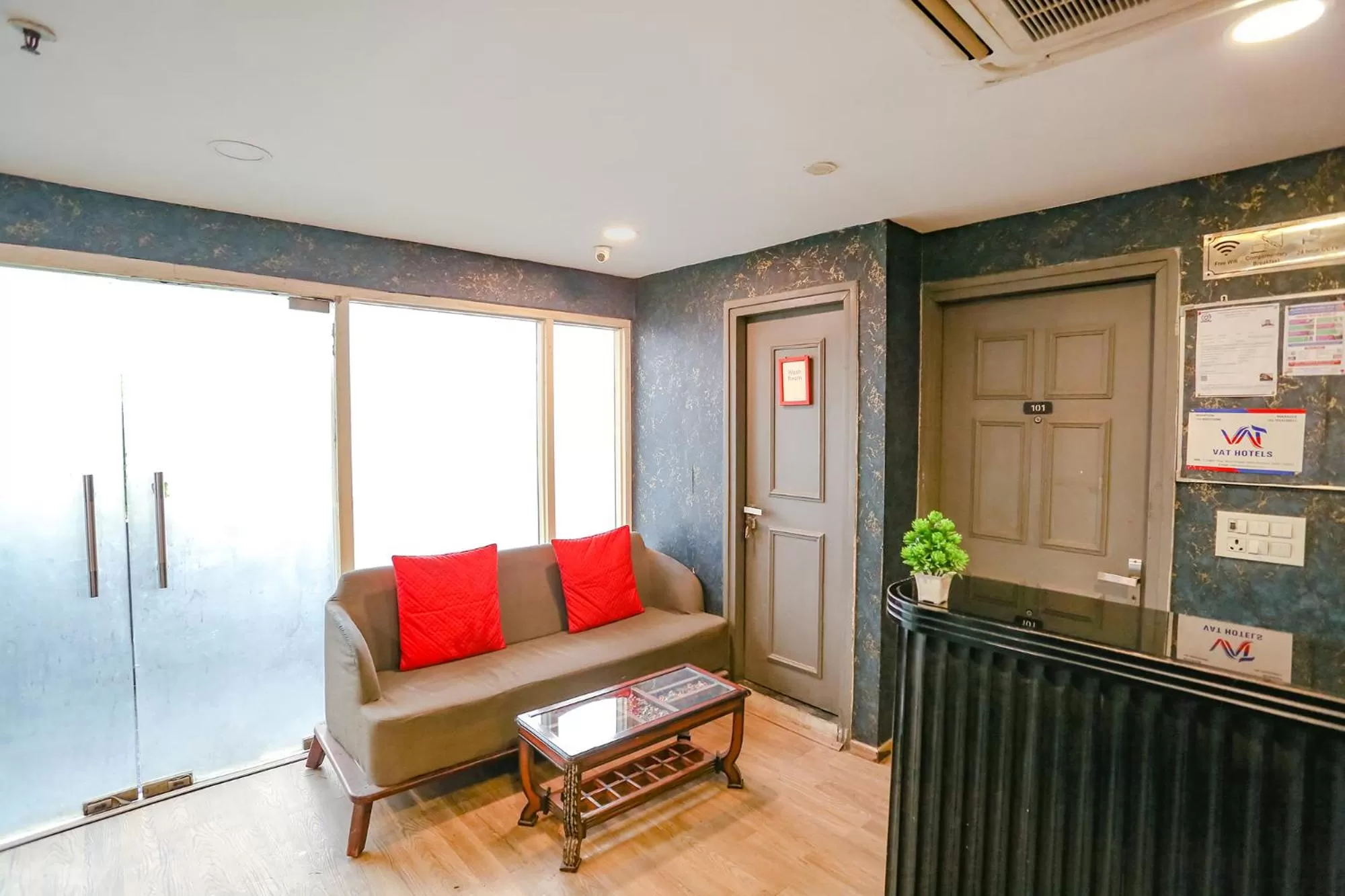 Lobby or reception in Via Blusky