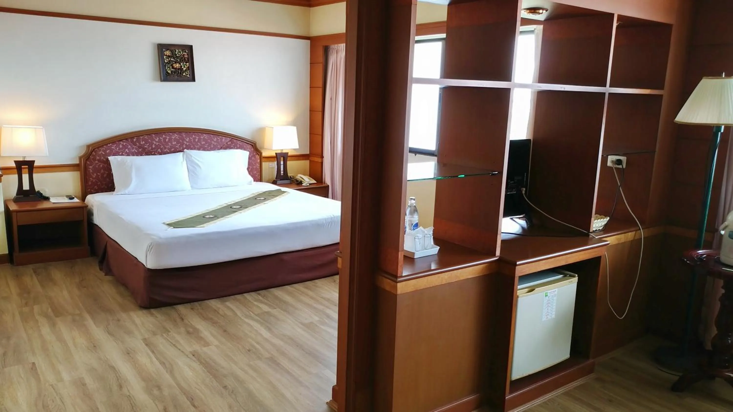 Bed in Grand Park Hotel