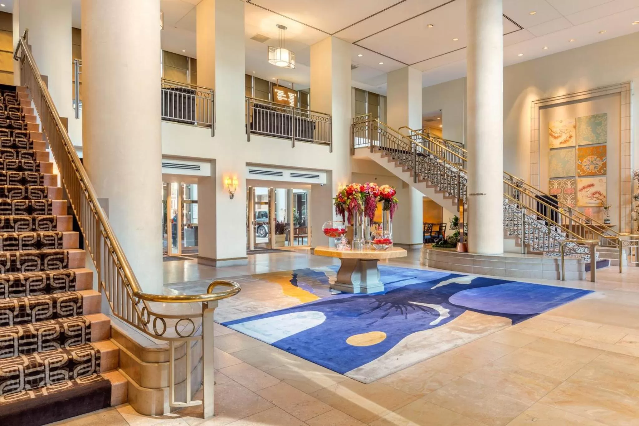 Lobby or reception in Omni Los Angeles Hotel