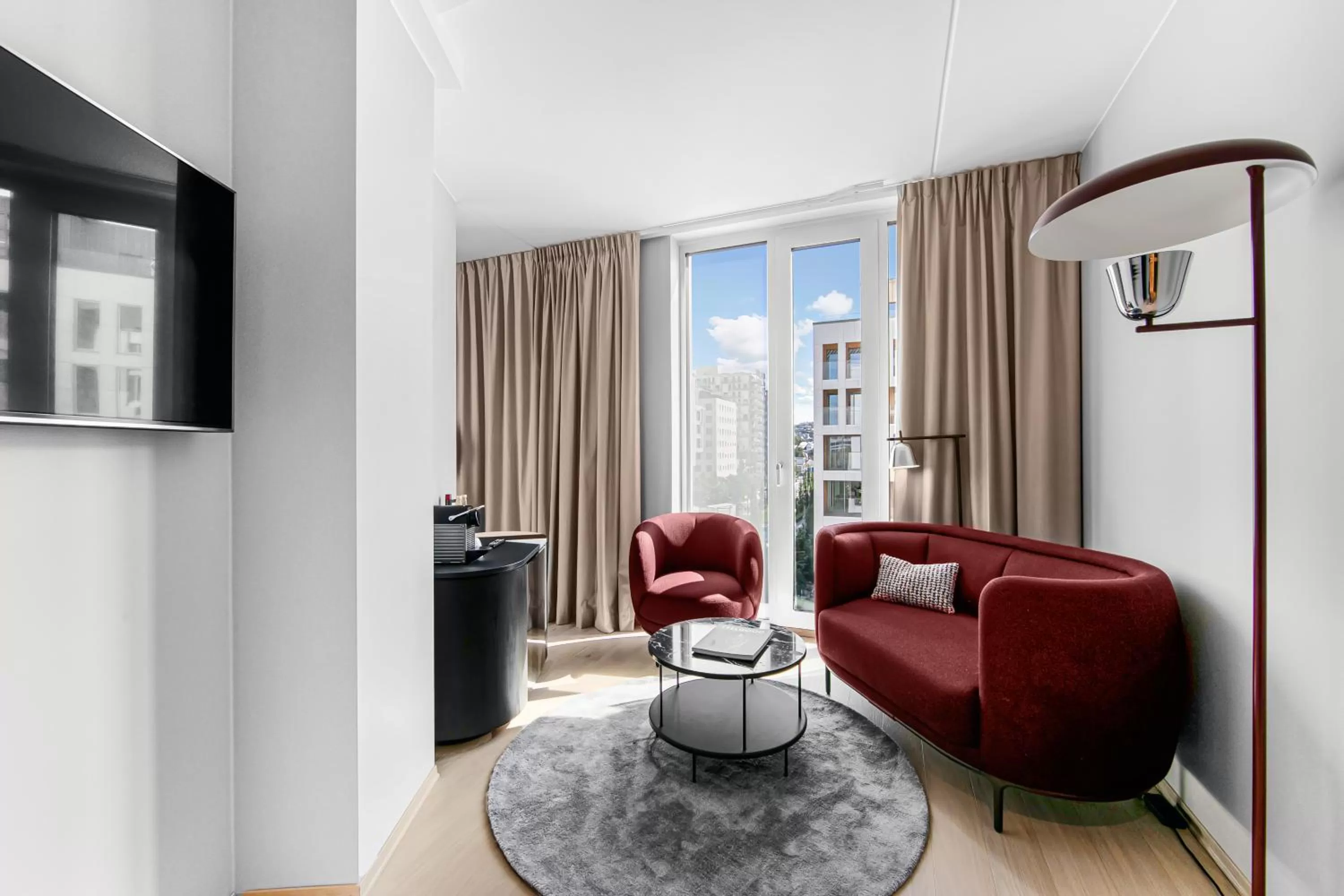 Seating area in Clarion Hotel Oslo