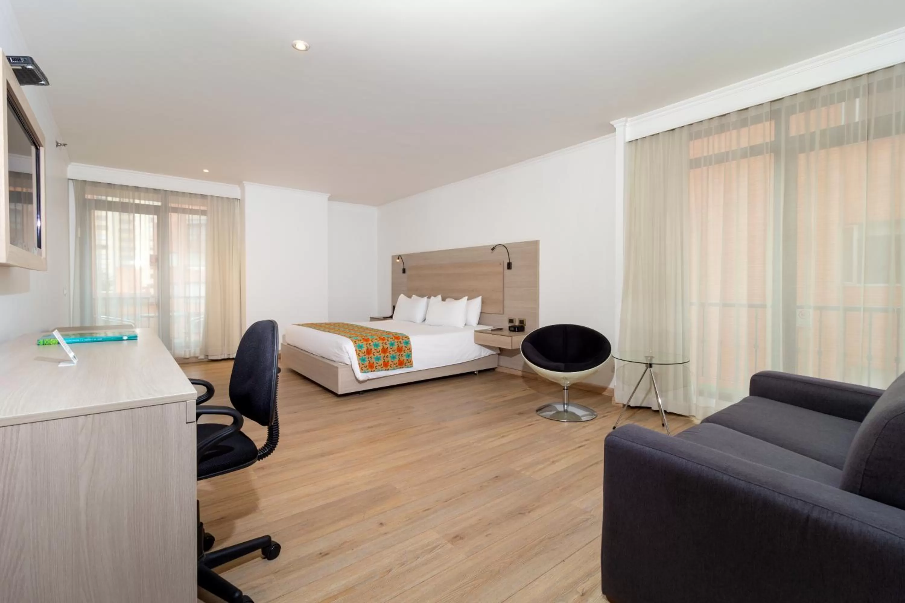 Bed in Hotel Rosales Plaza