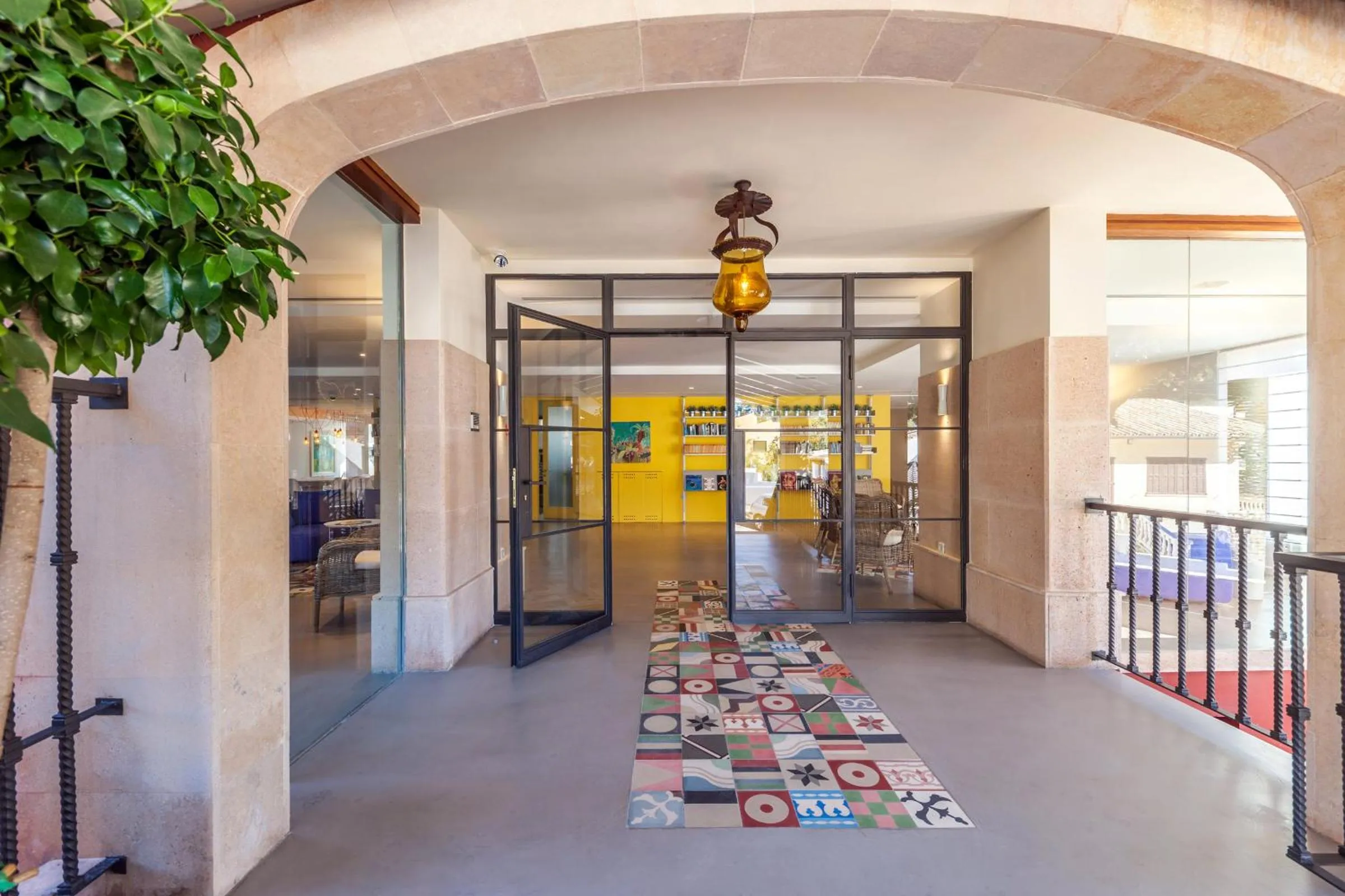 Lobby or reception in Hotel Cala Sant Vicenç - Adults Only