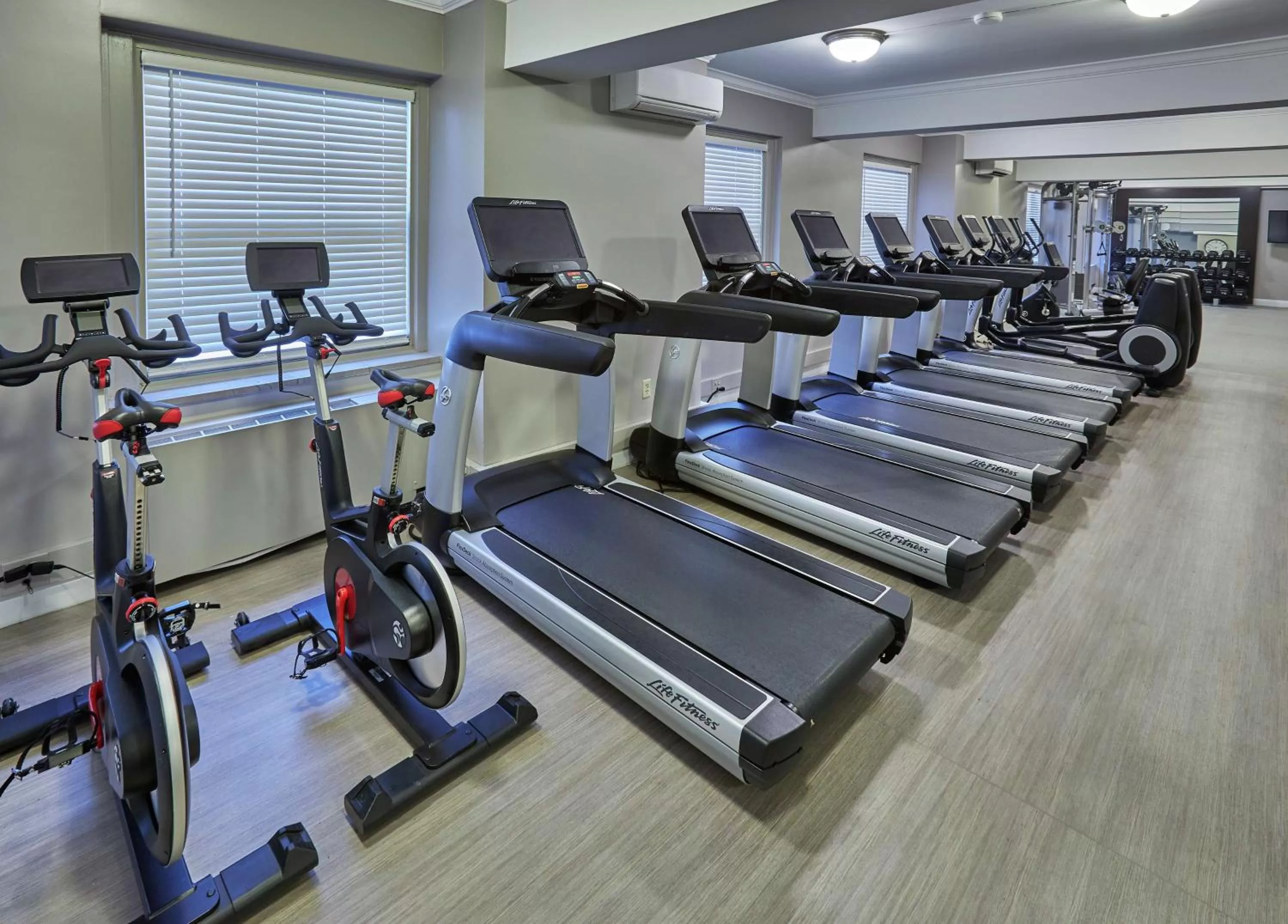Fitness centre/facilities in Hilton Milwaukee