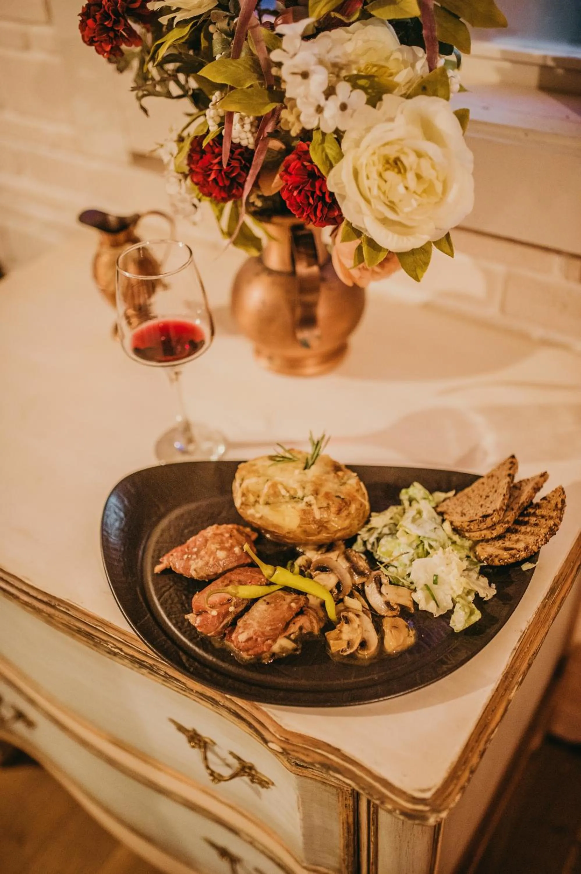 Food in Hotel Coandi