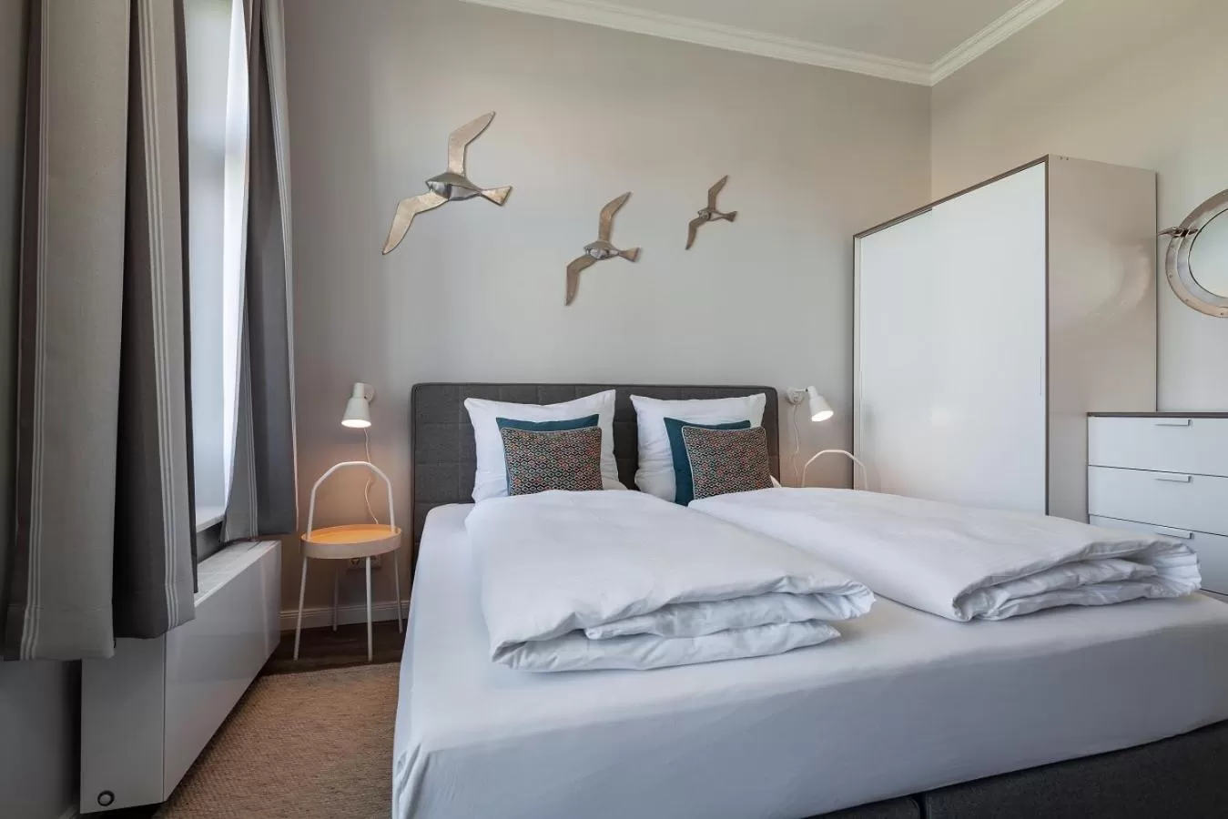 Bed in Hotel Rosenhof